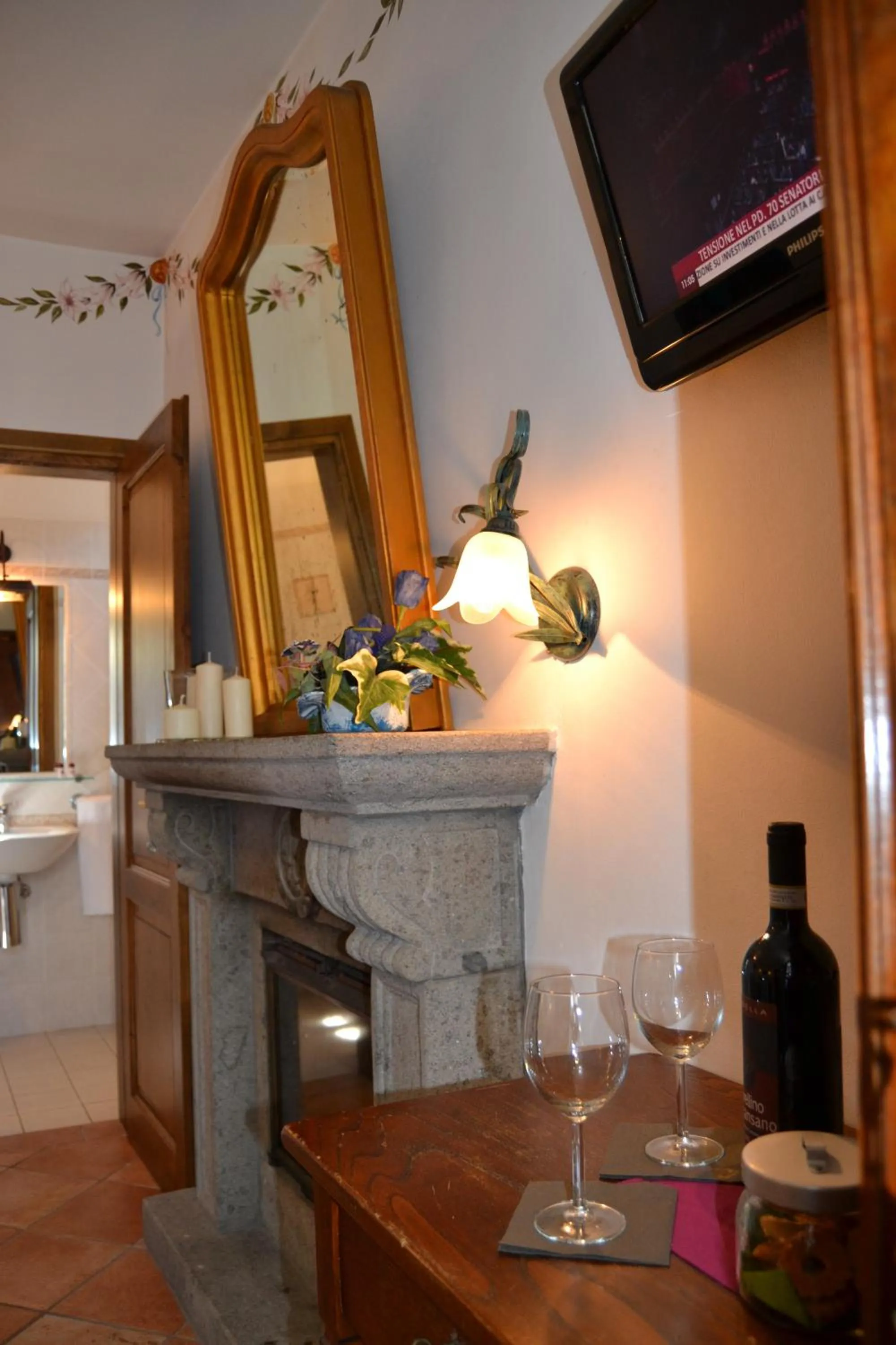 Decorative detail in Il Cantuccio