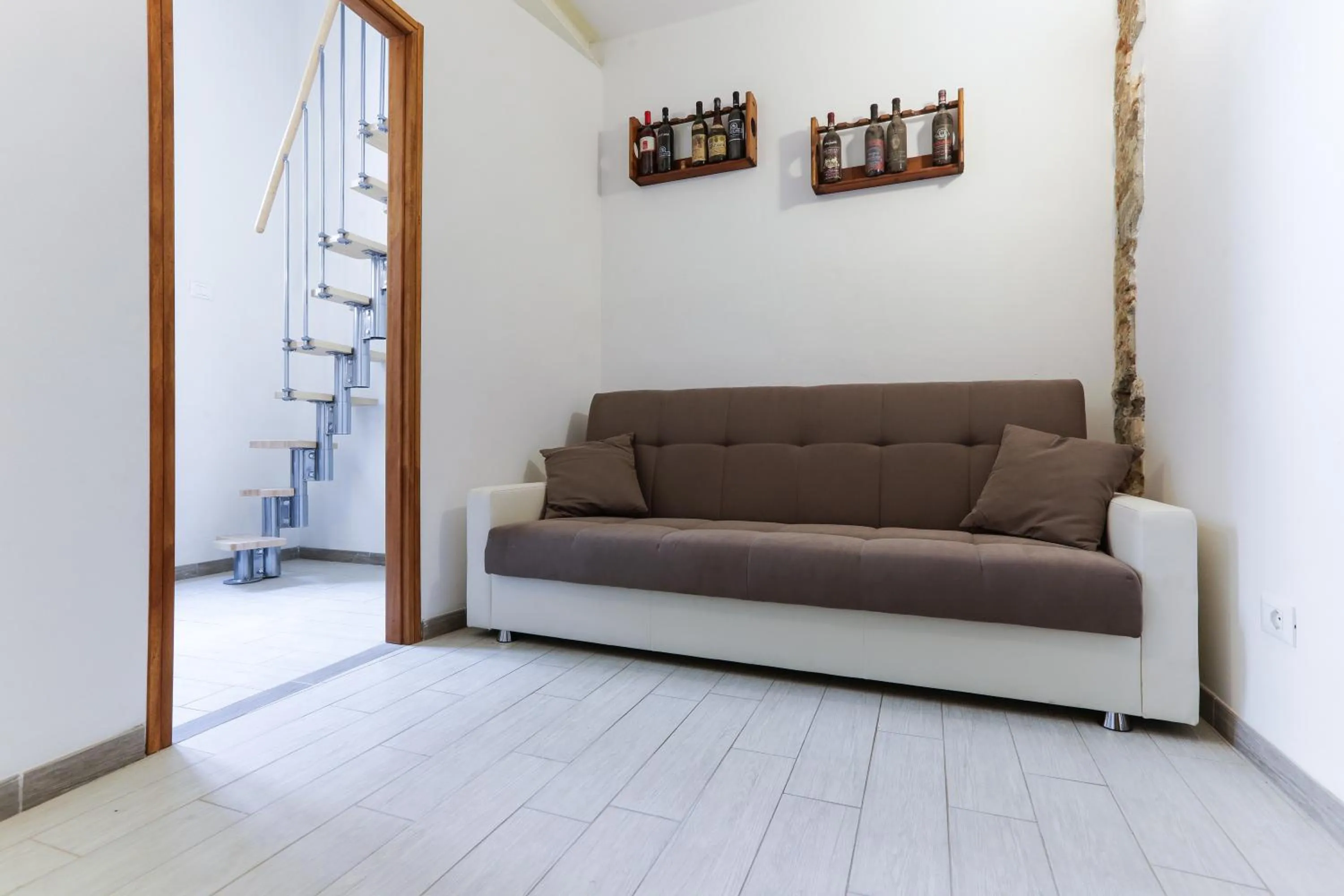 Living room in Florence Fortezza Apartment