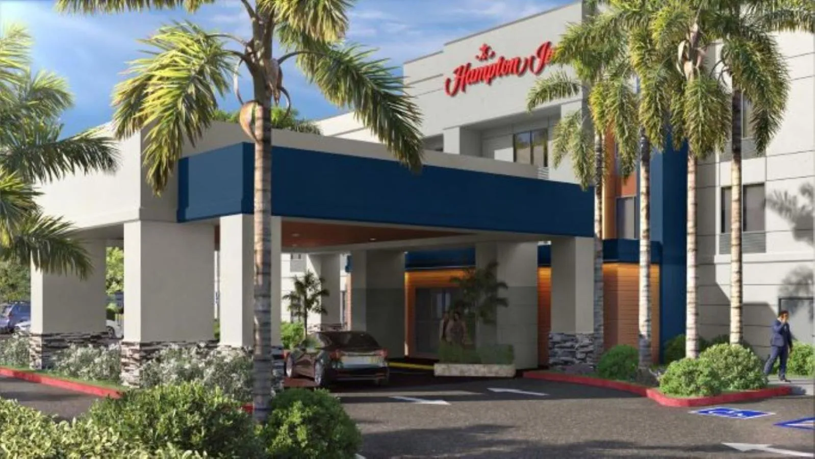 Property building in Hampton Inn & Suites Lathrop