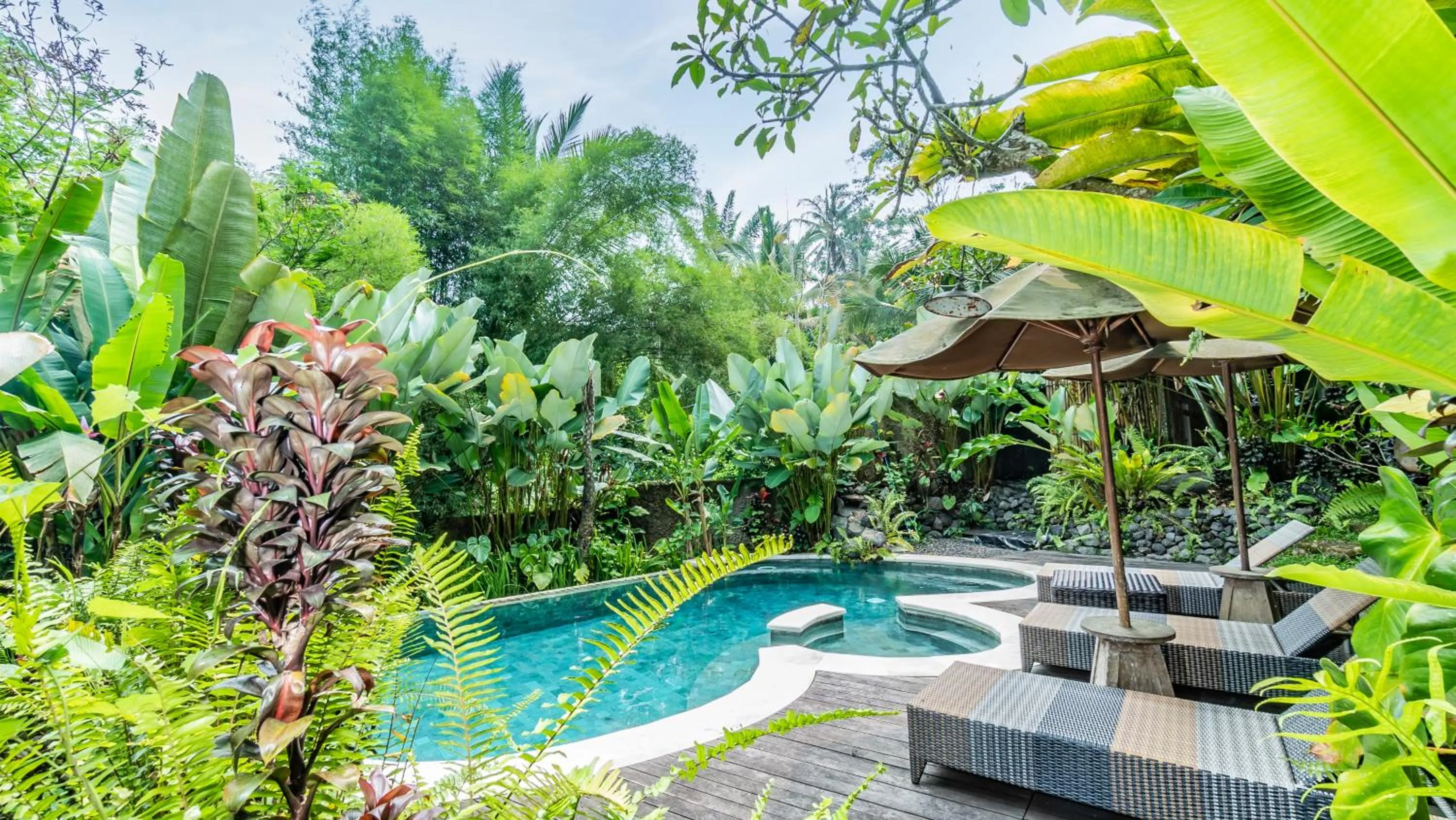 Natural landscape in Umah Tis Sebatu