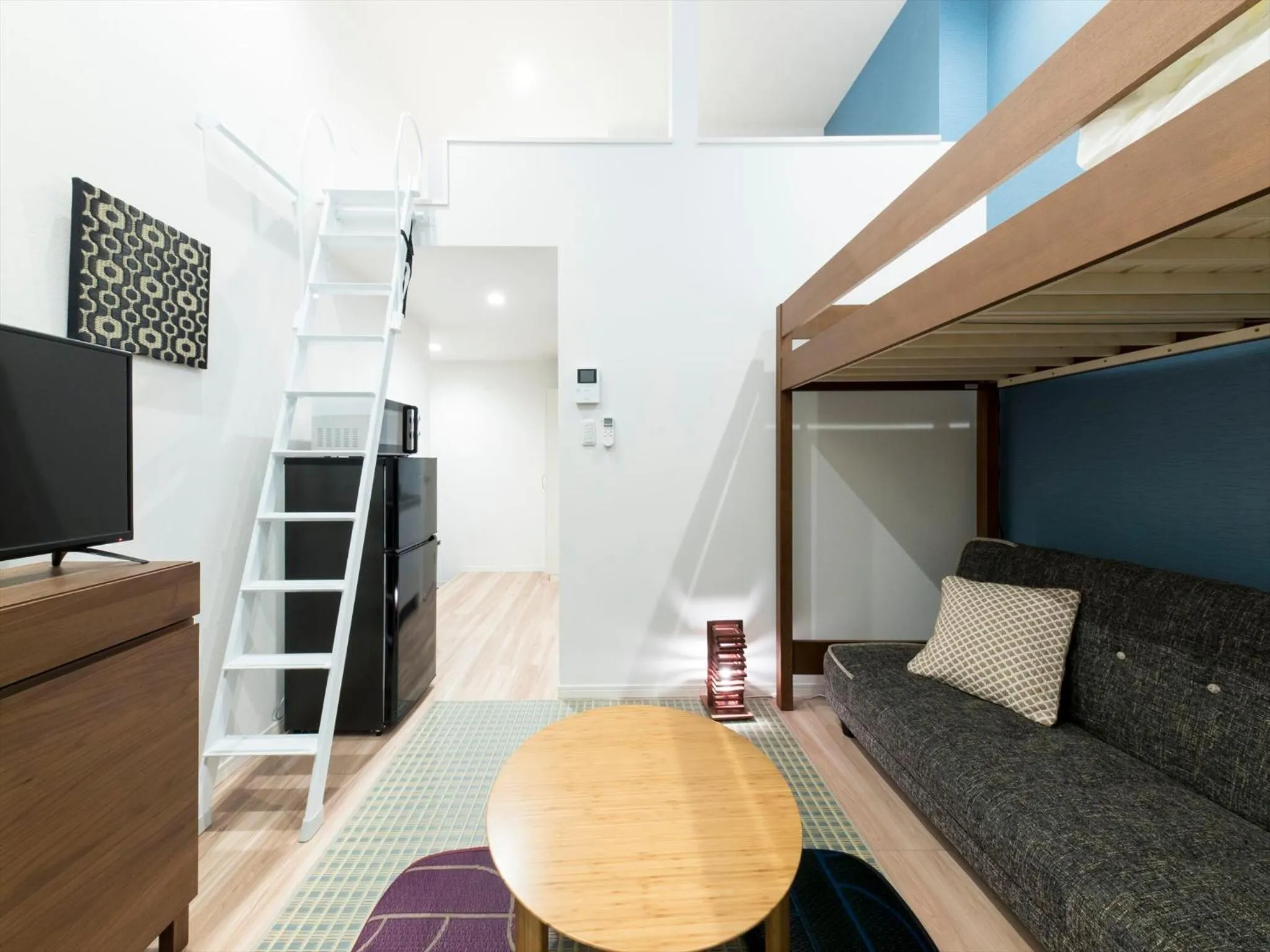 Living room in TRIP POD SUMIYOSHI C