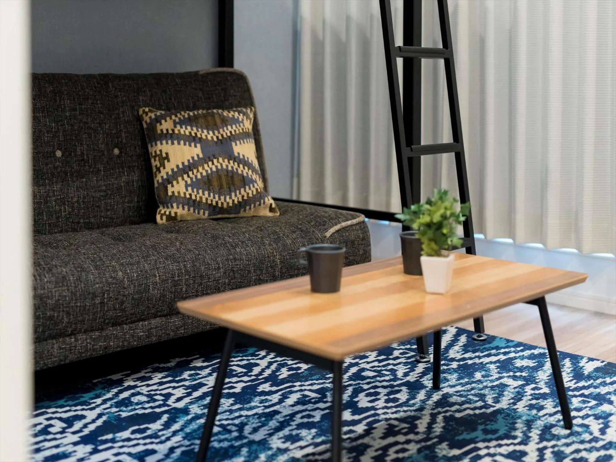 Living room in TRIP POD SUMIYOSHI C