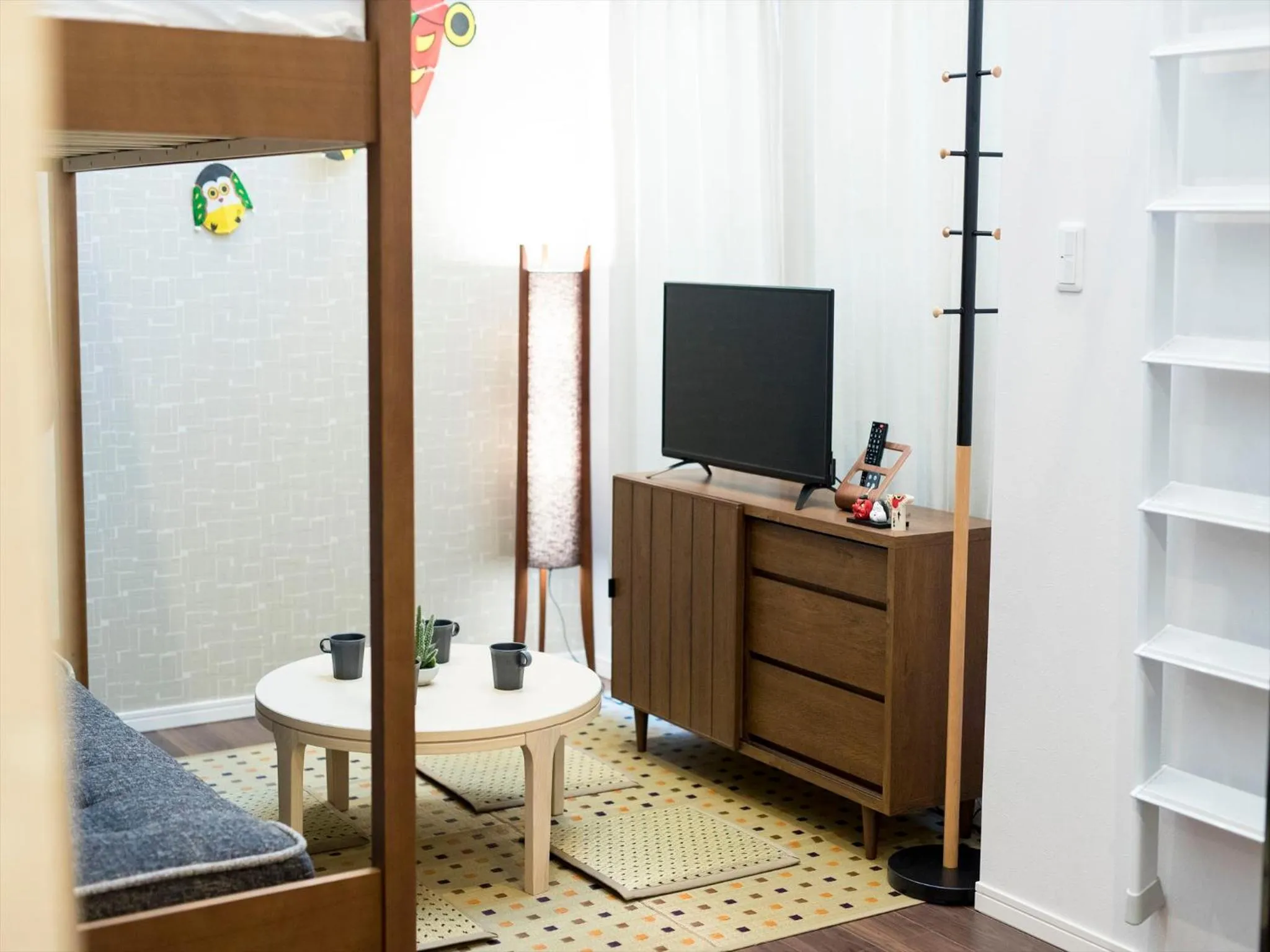 Living room in TRIP POD SUMIYOSHI A