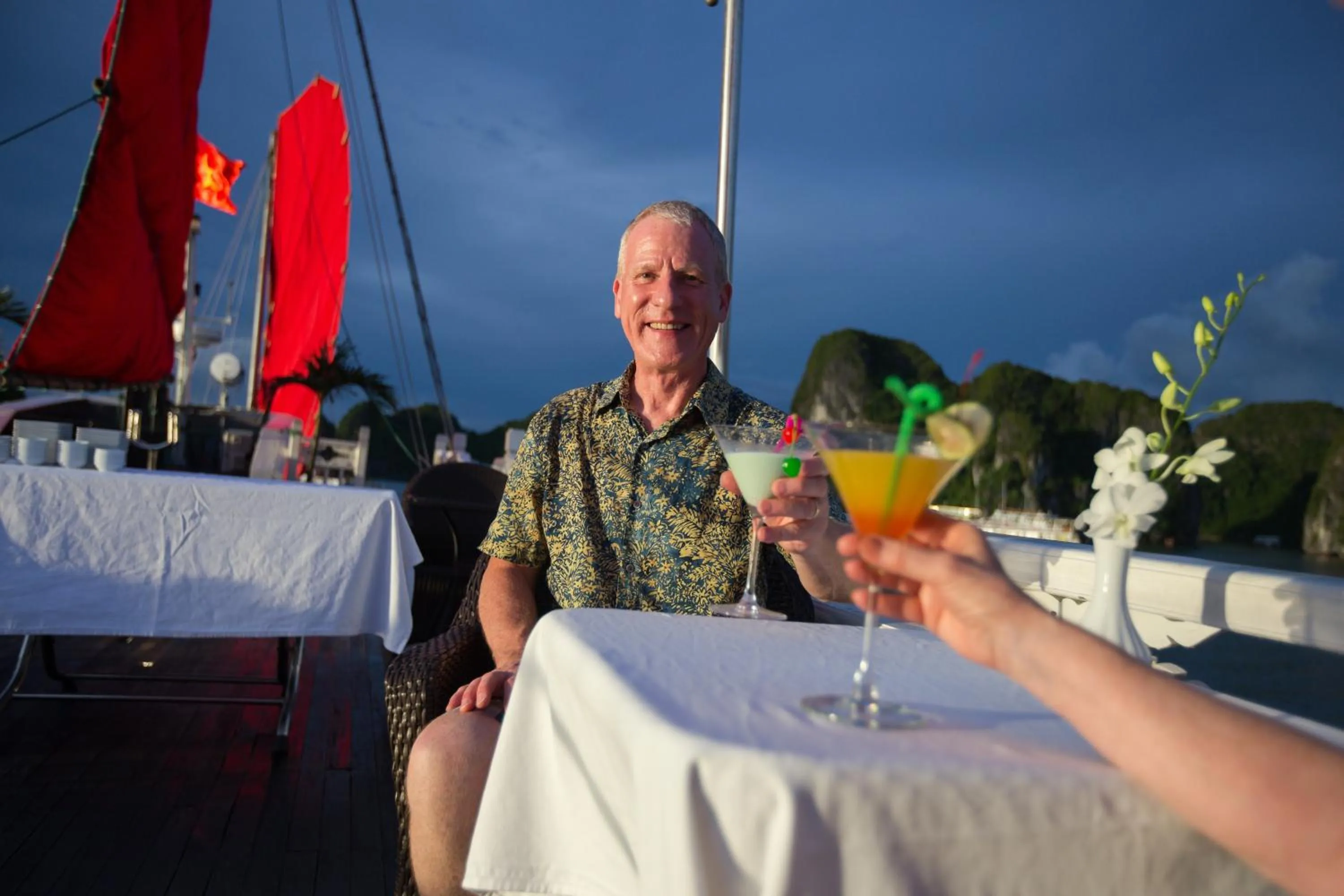 Guests in Syrena Cruises