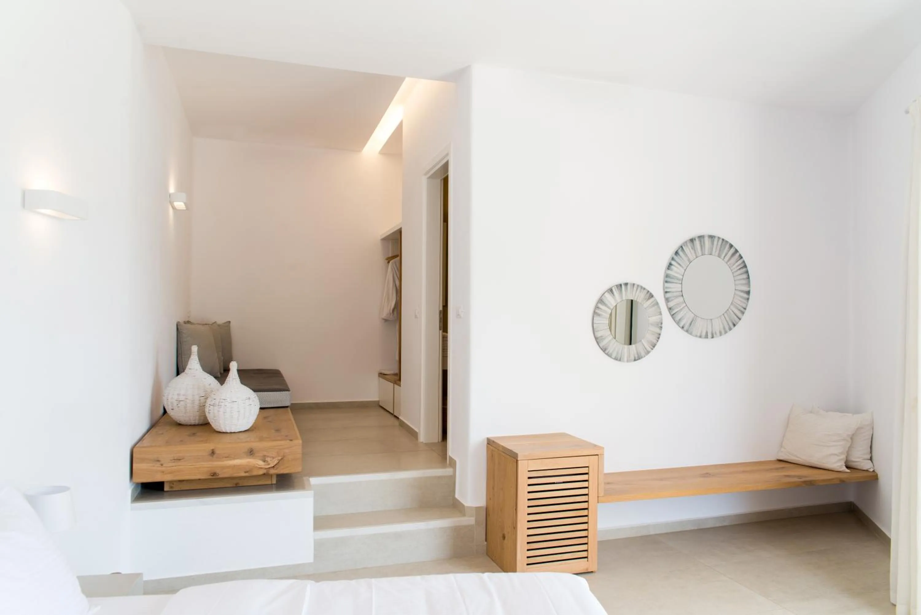 Seating area in Super Paradise Hotel