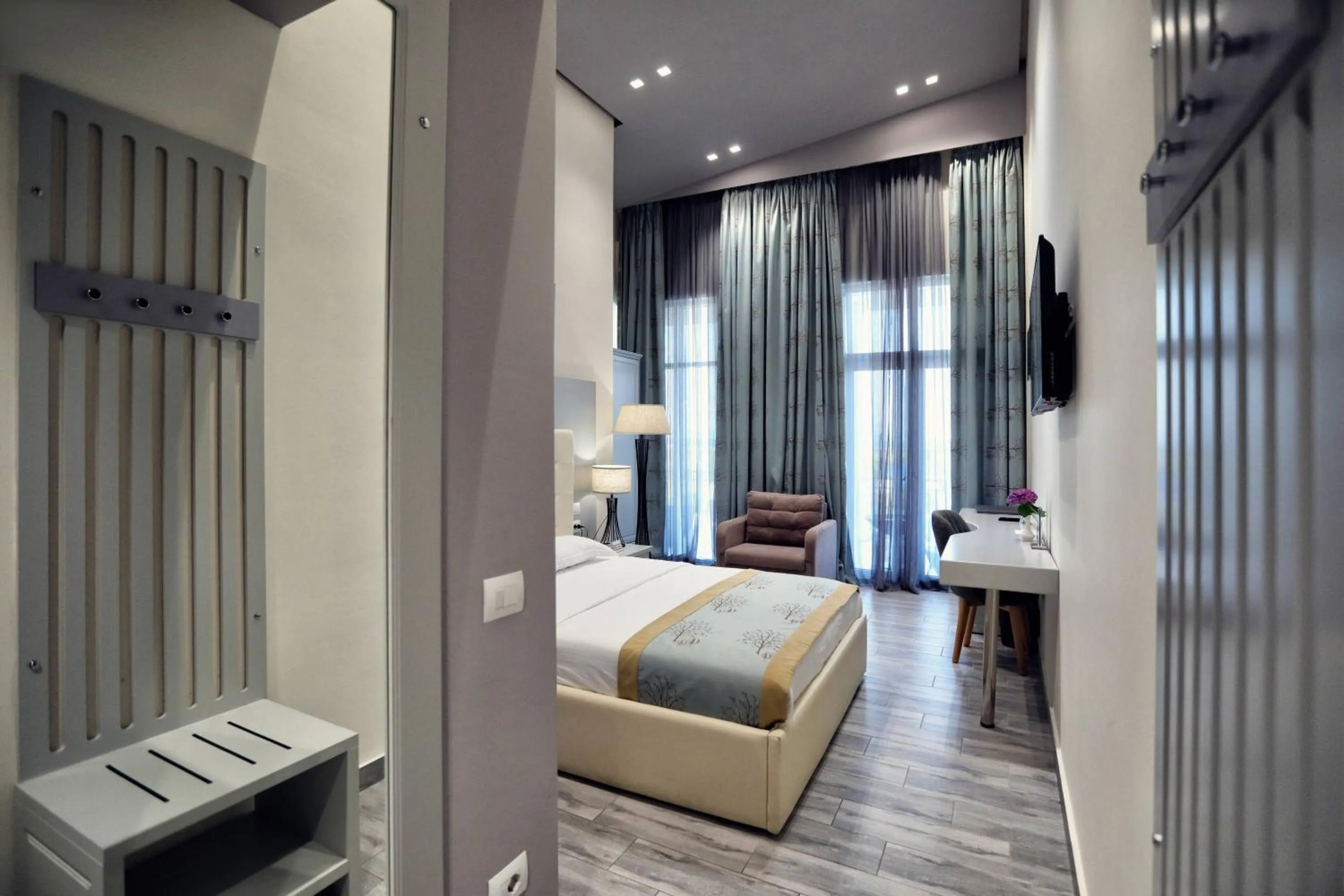 Bed in Velipoja Grand Europa Resort Affiliated by Meliá