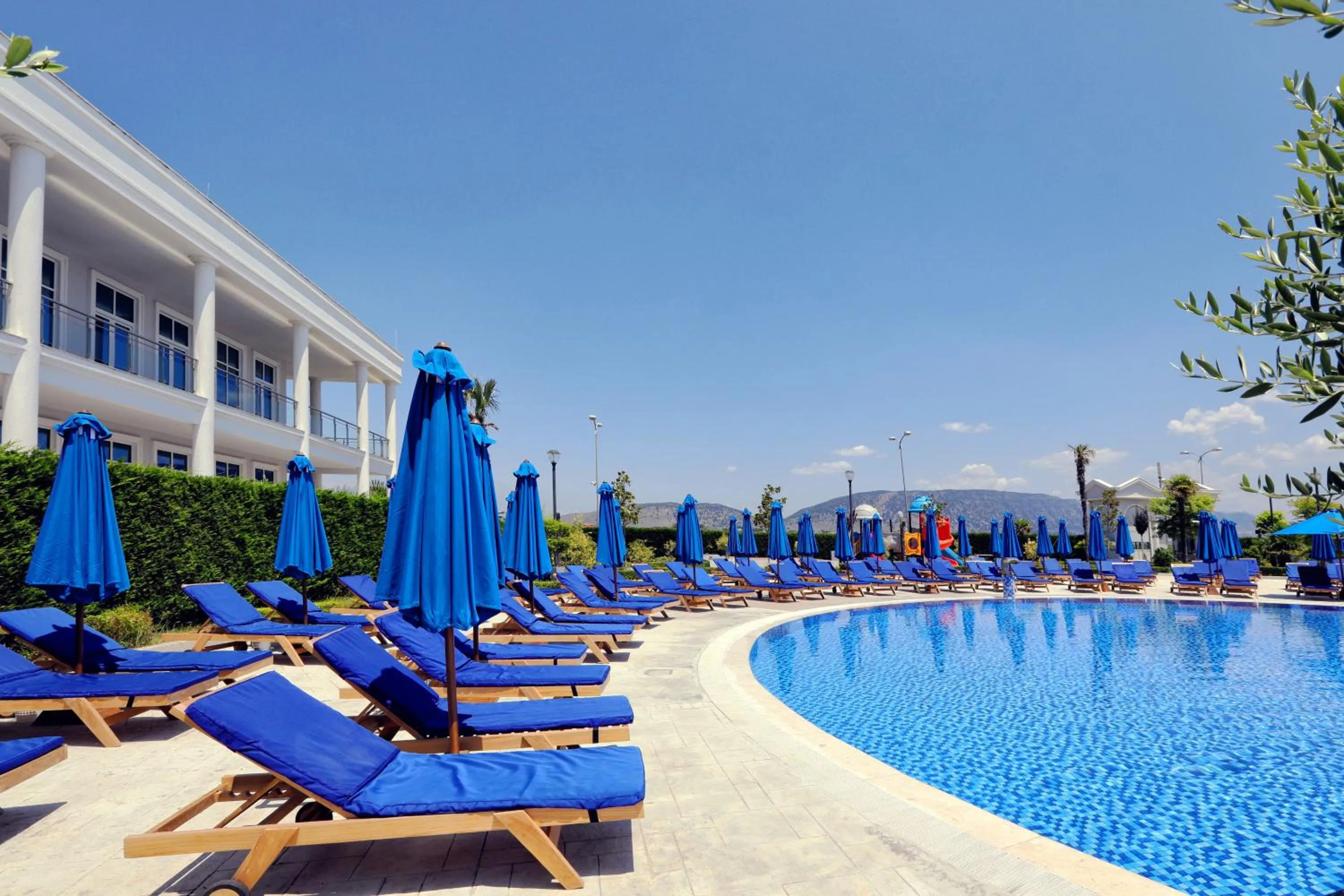 Swimming pool in Velipoja Grand Europa Resort, Affiliated by Melia