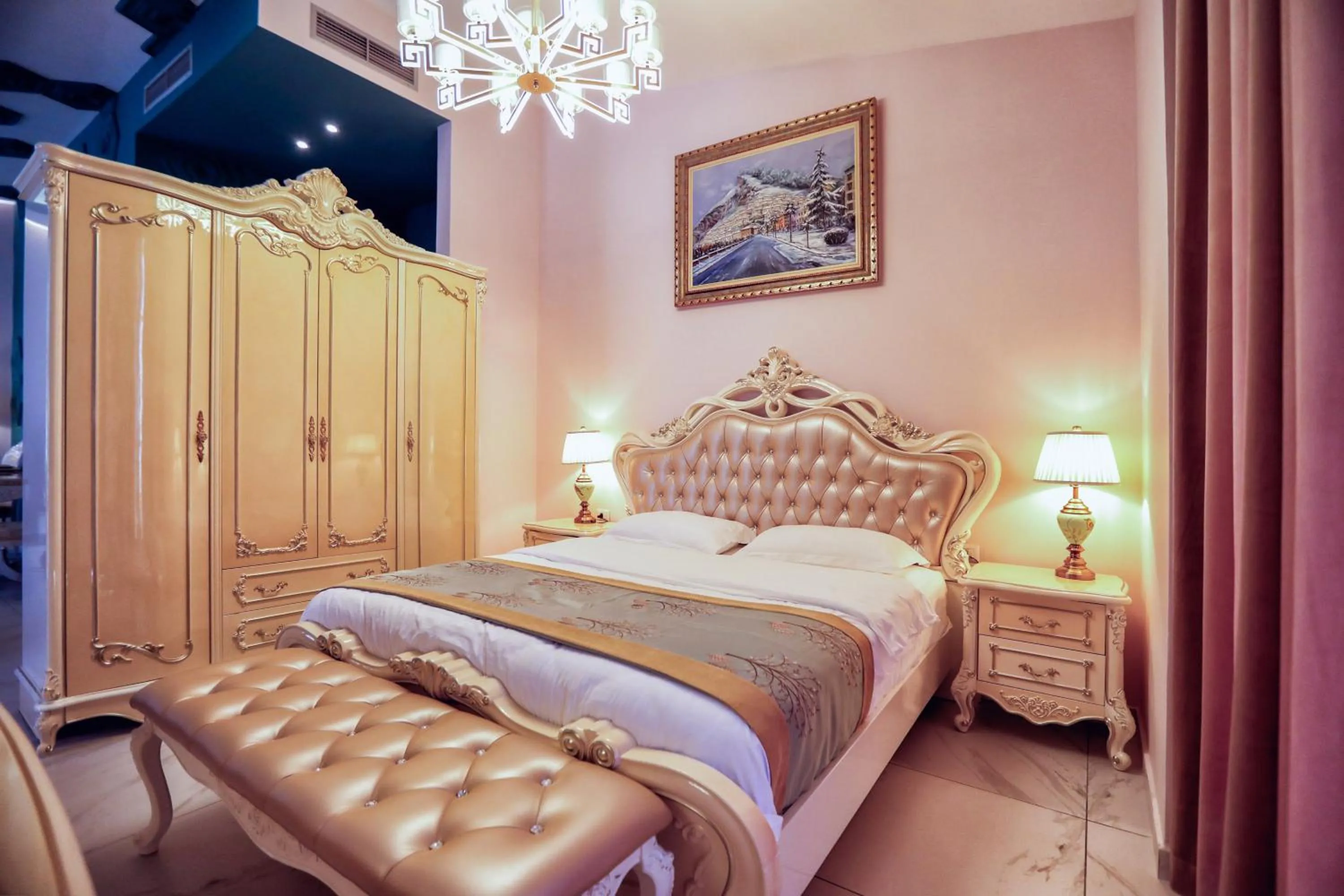Bed in Velipoja Grand Europa Resort, Affiliated by Melia