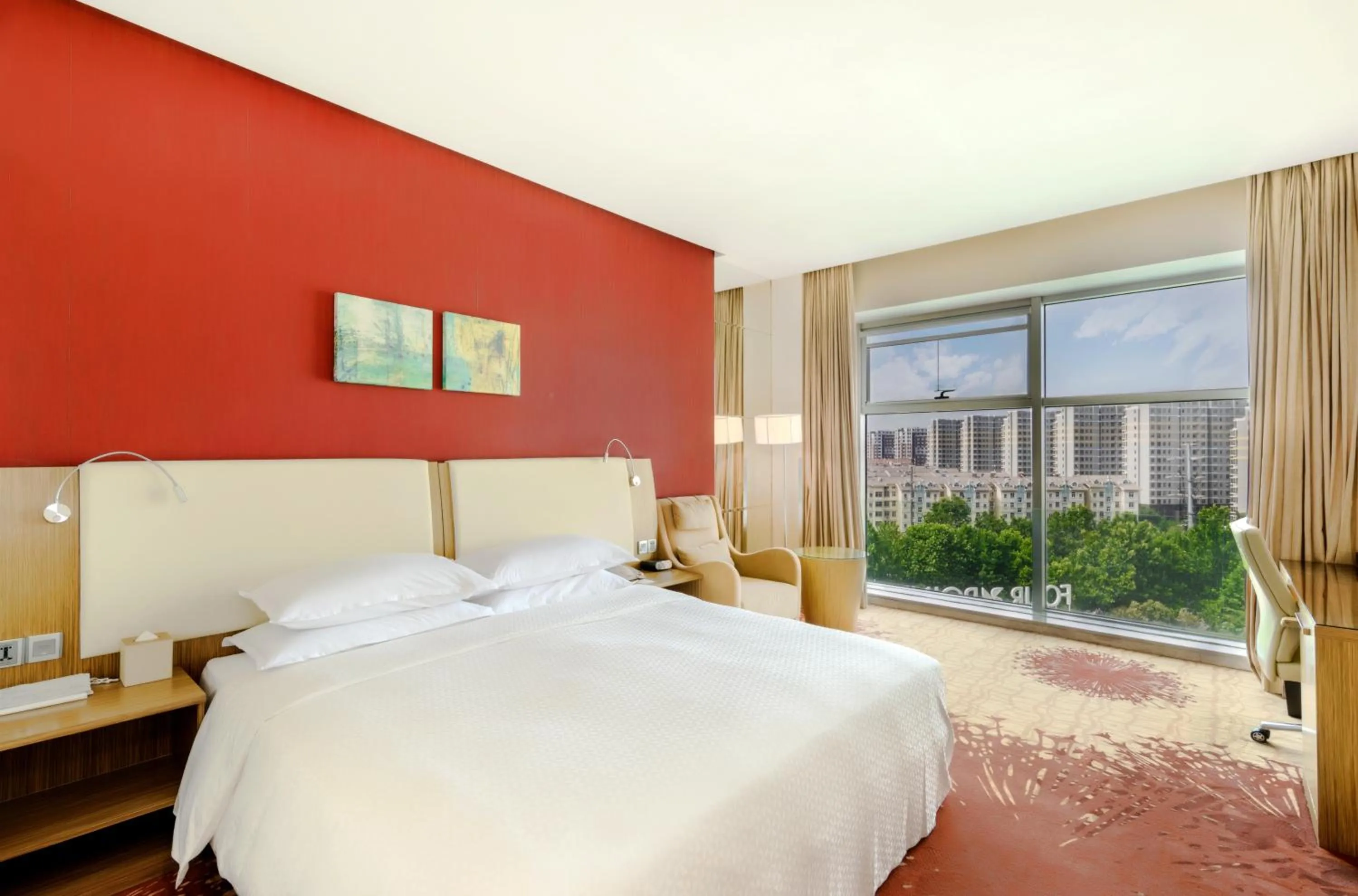 Bed in Four Points by Sheraton Qingdao, Chengyang