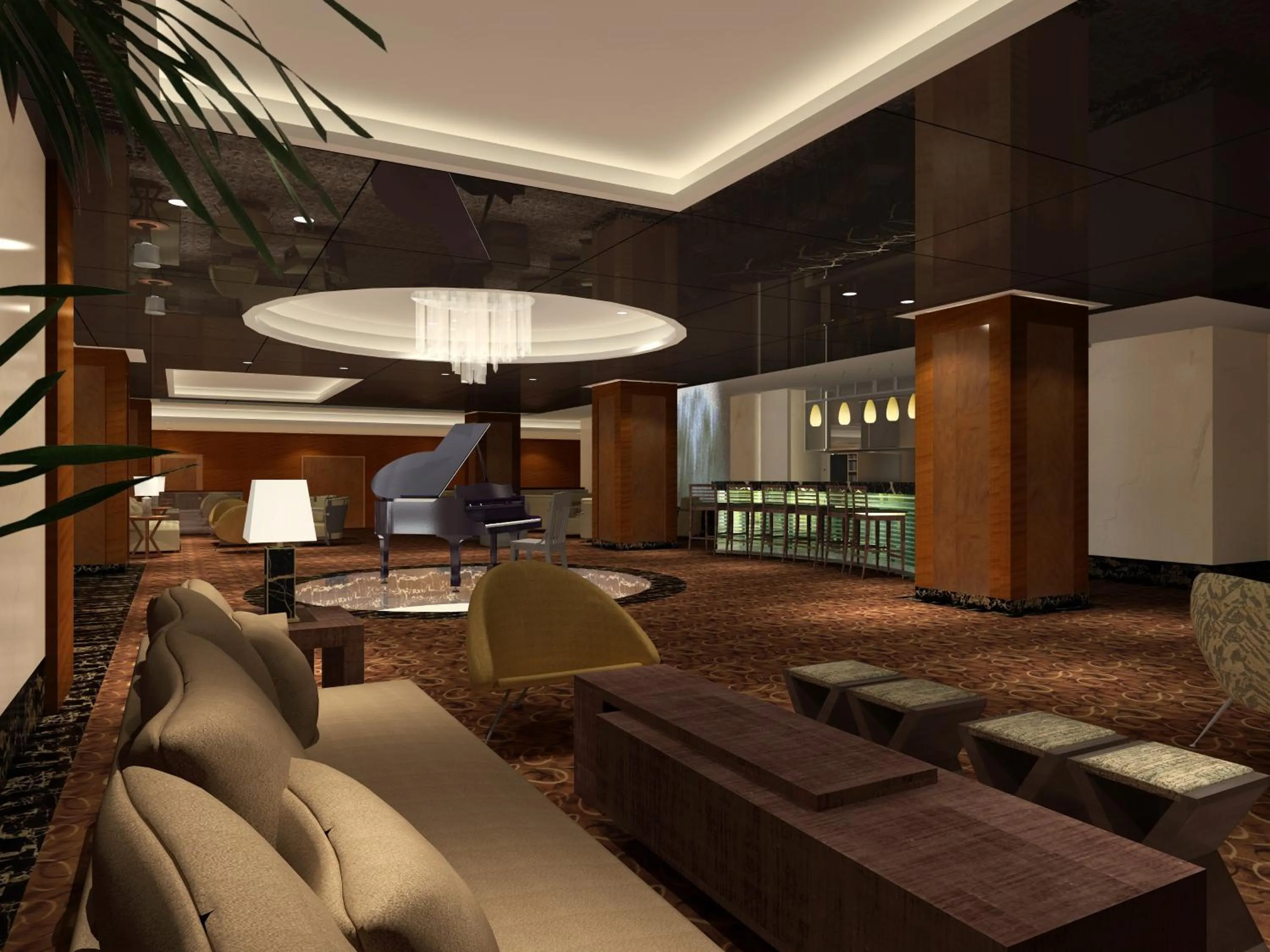Lounge or bar in Sheraton Tianjin Binhai