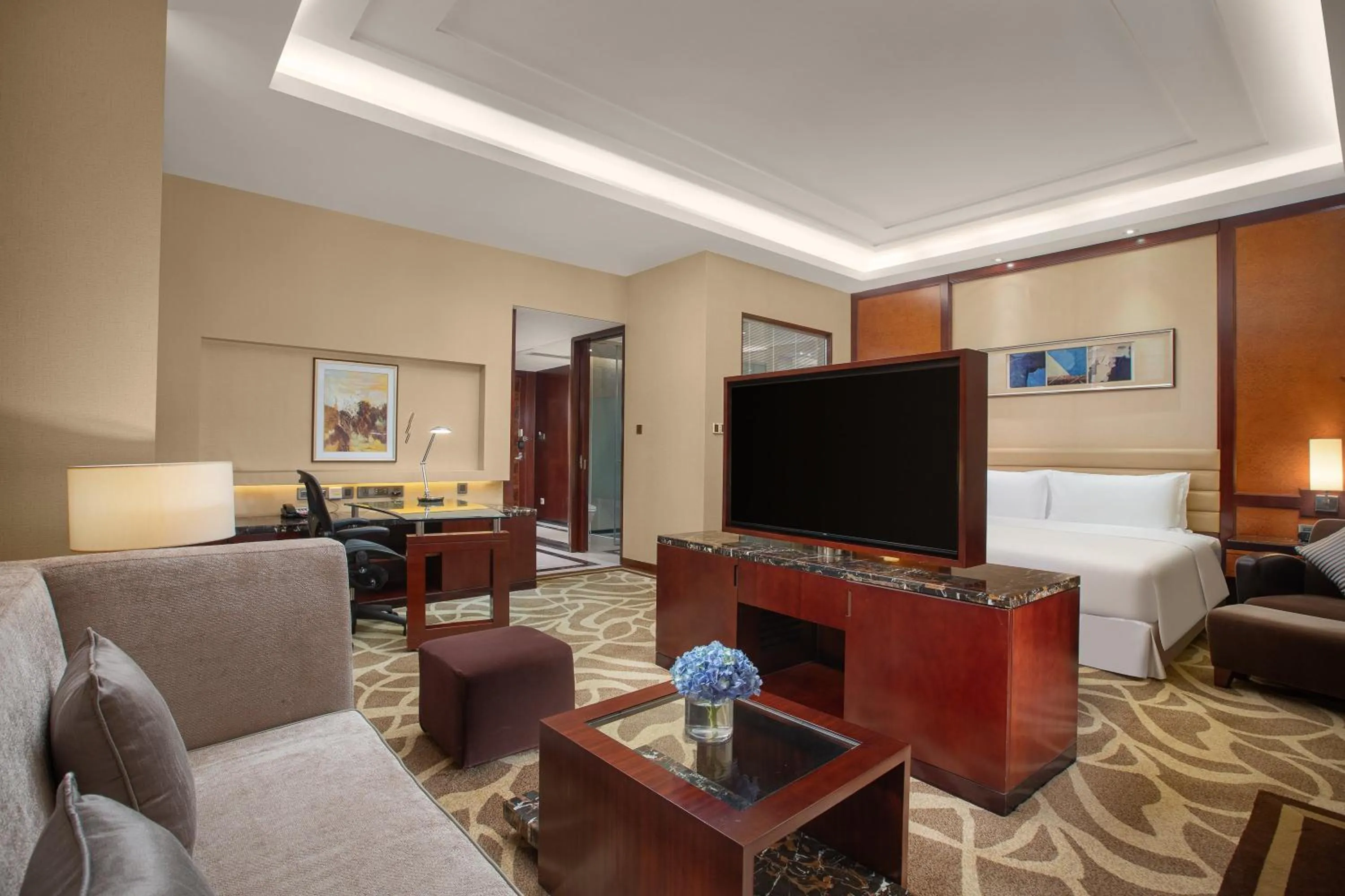Photo of the whole room in Sheraton Tianjin Binhai