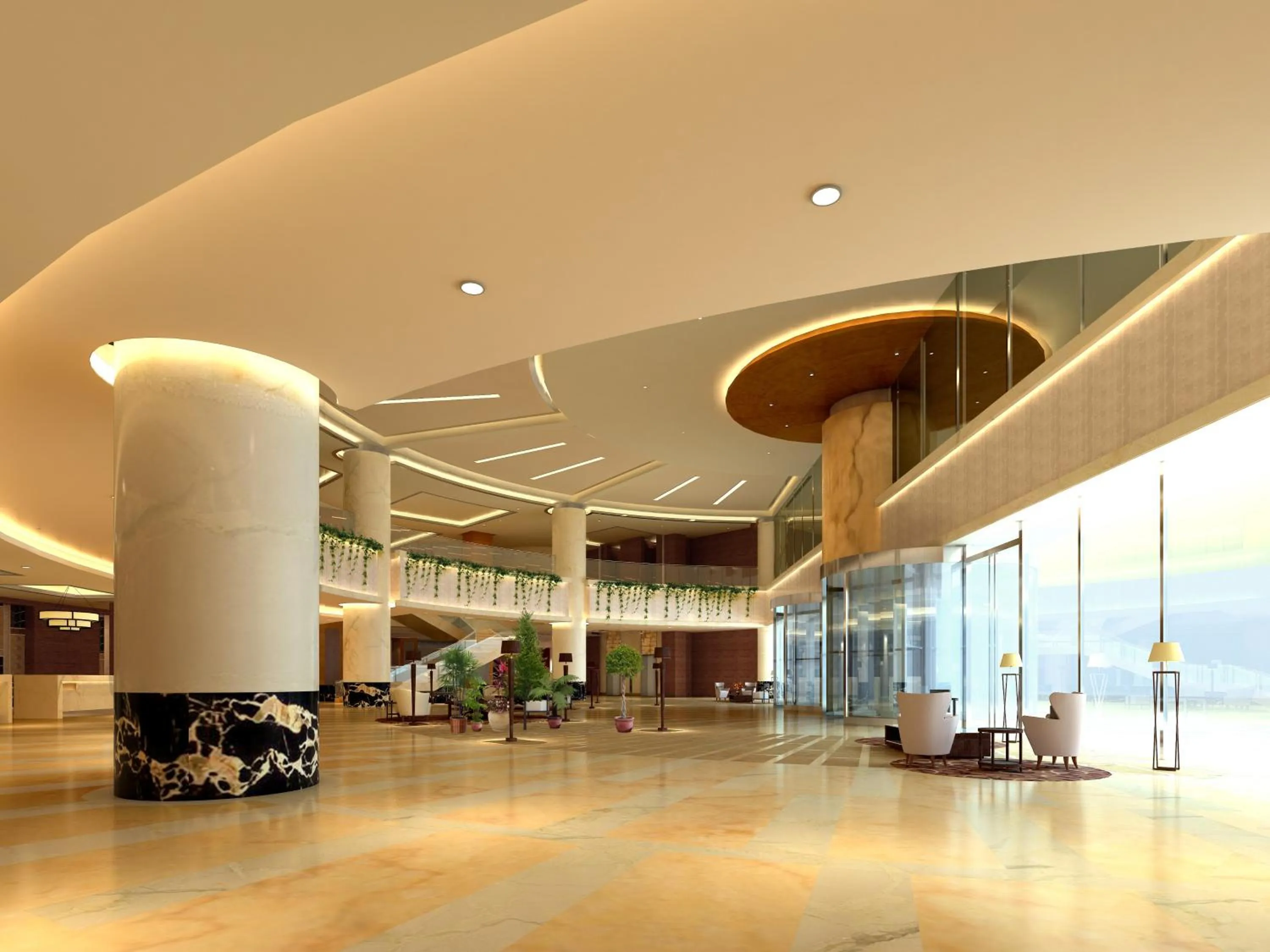 Property building in Sheraton Tianjin Binhai