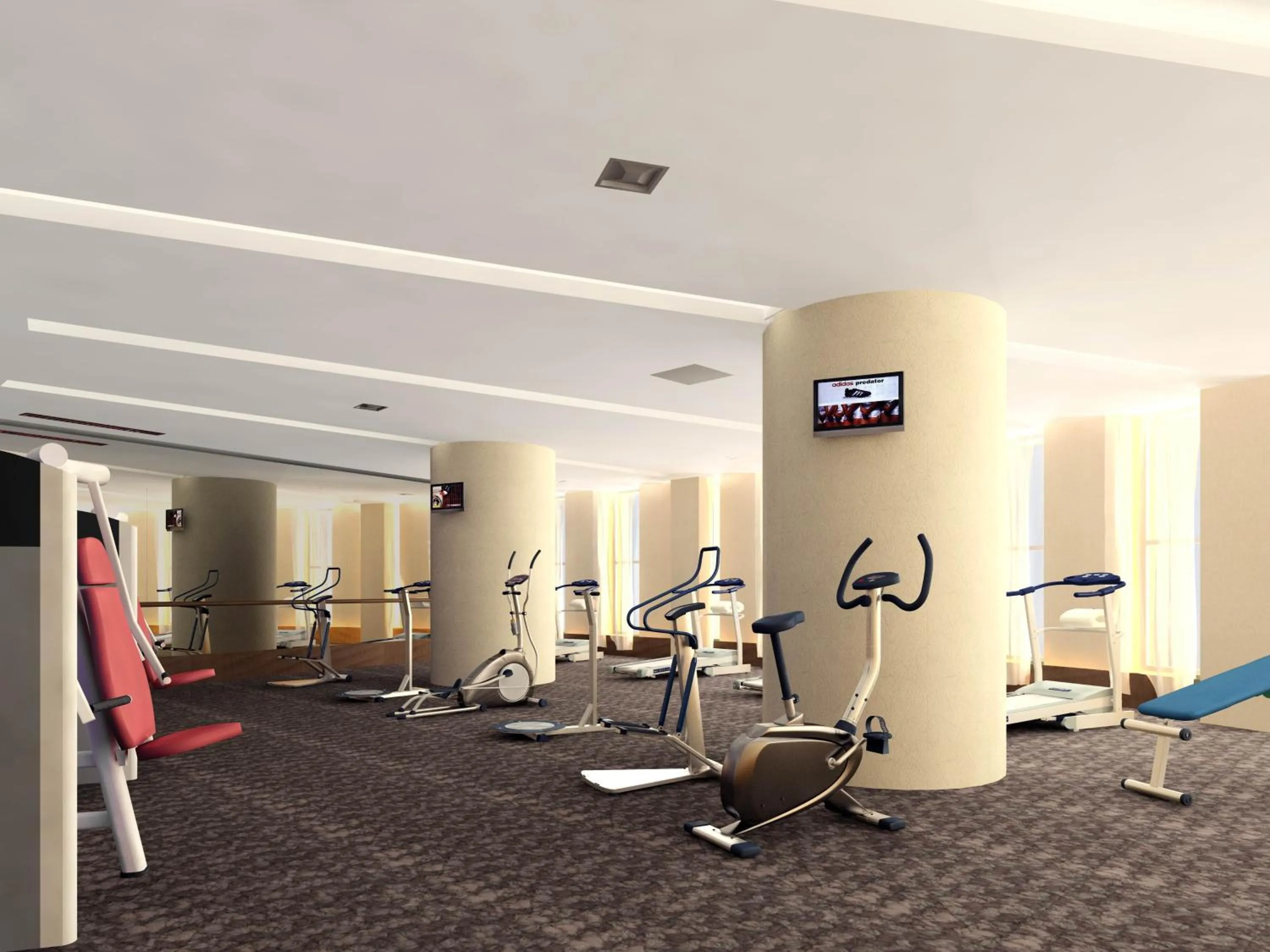 Fitness centre/facilities in Sheraton Tianjin Binhai