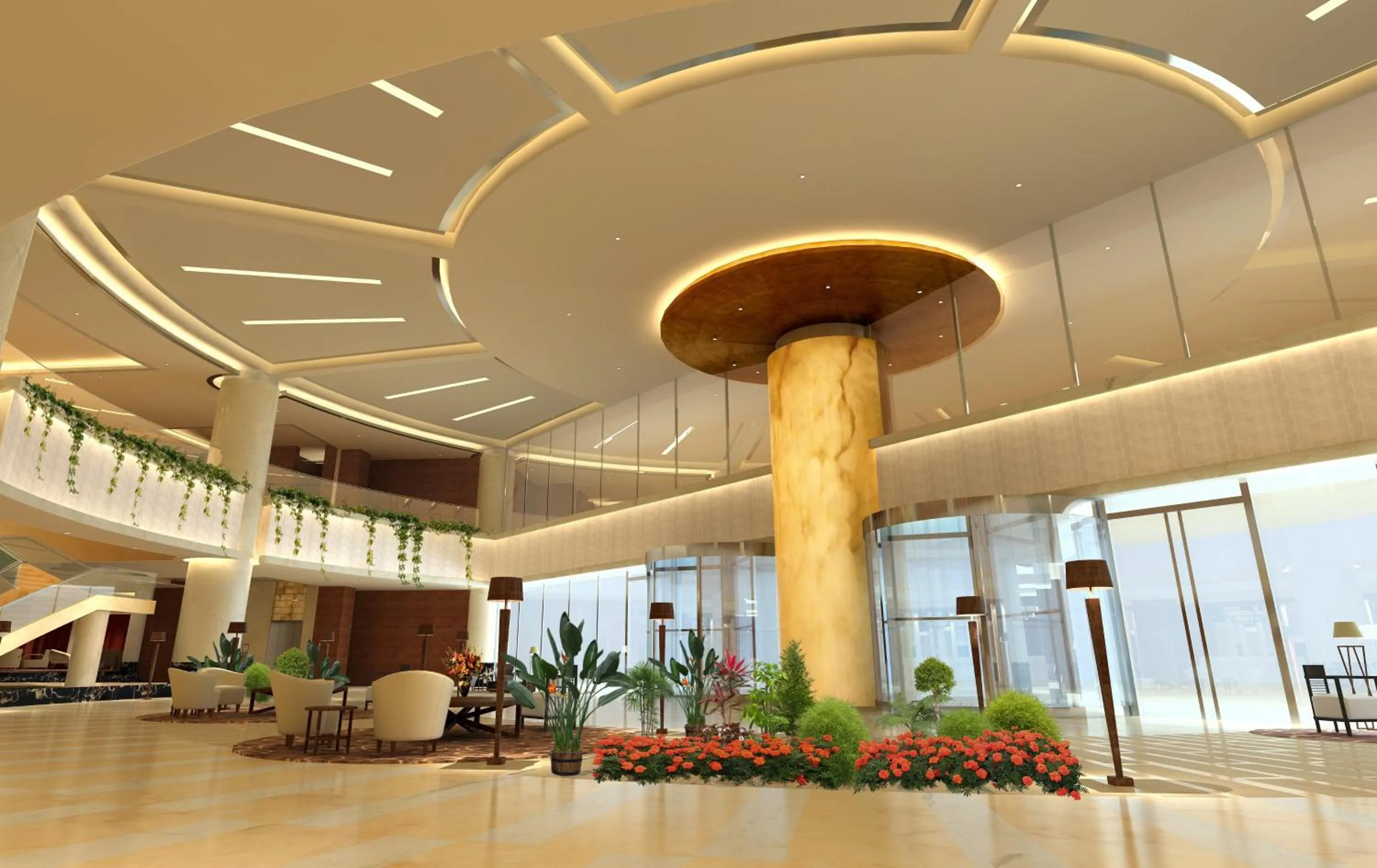 Property building in Sheraton Tianjin Binhai