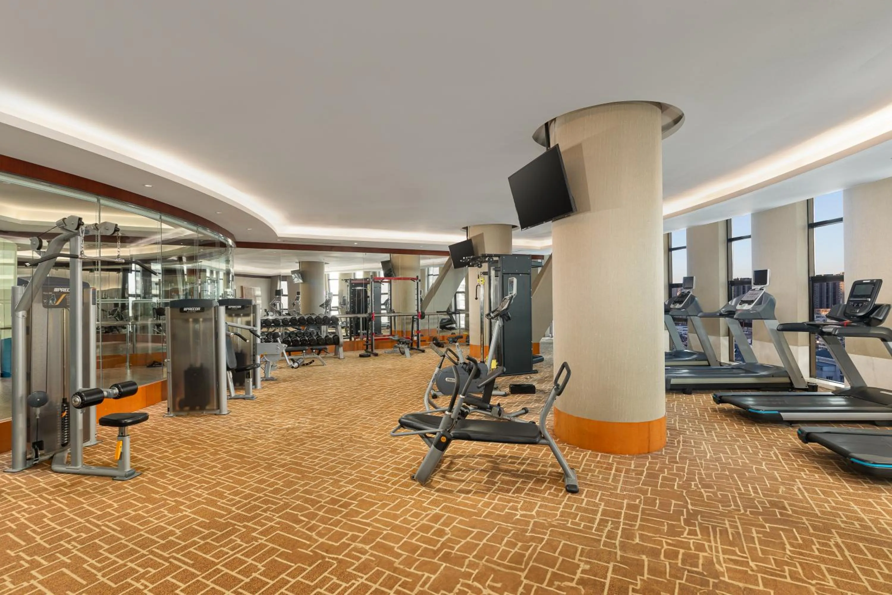 Fitness centre/facilities in Sheraton Tianjin Binhai