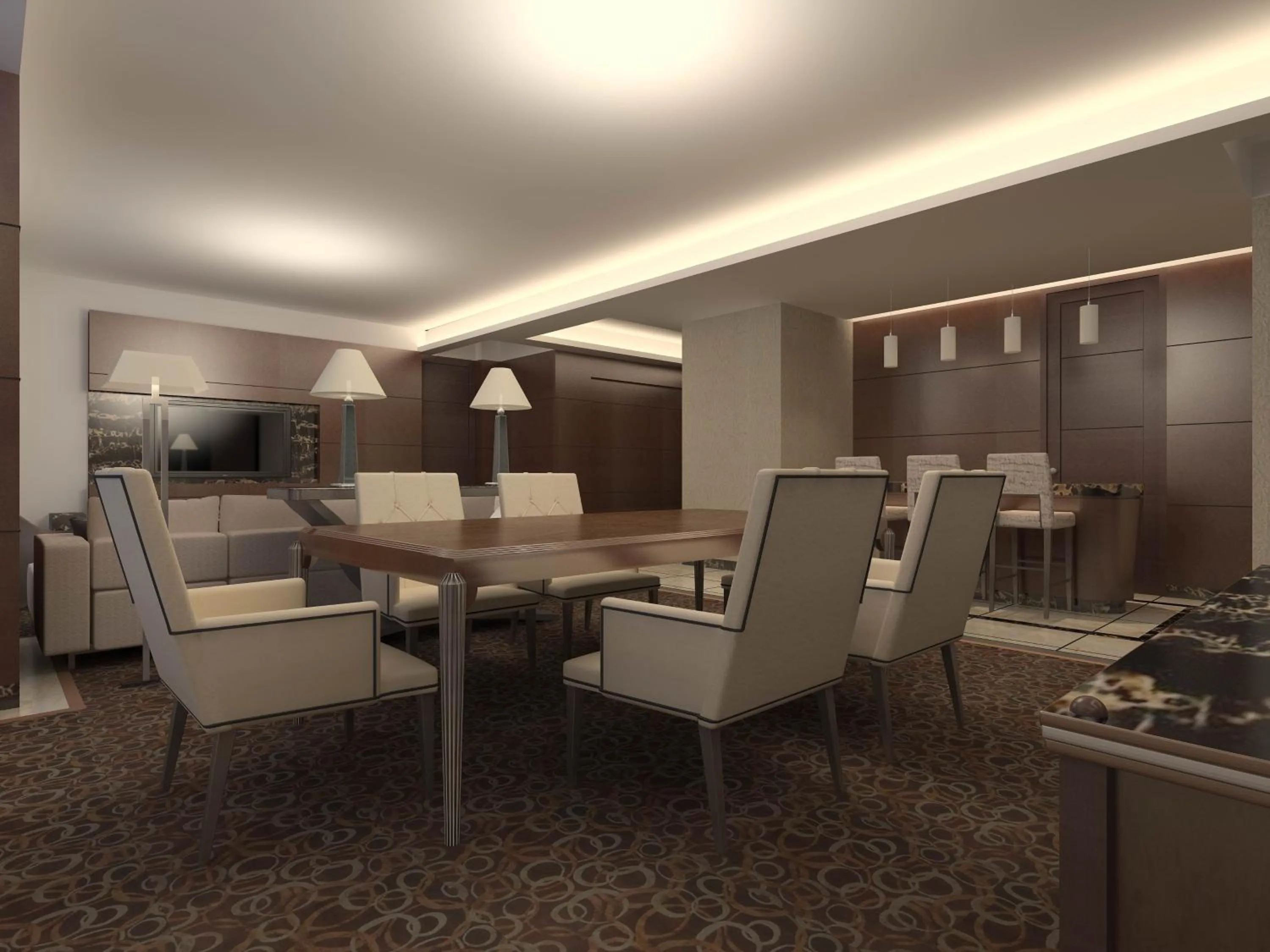 Photo of the whole room in Sheraton Tianjin Binhai