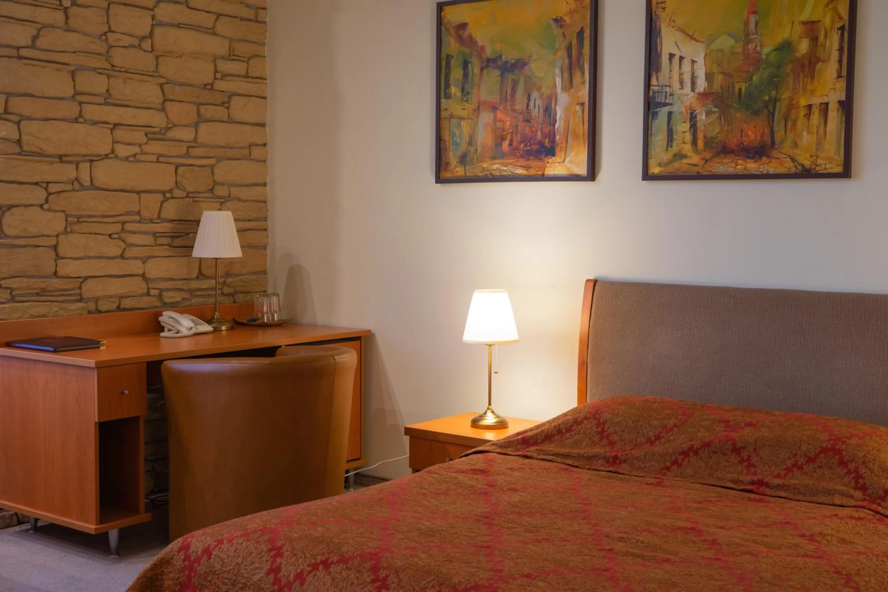 Bed in Hotel Vaidila