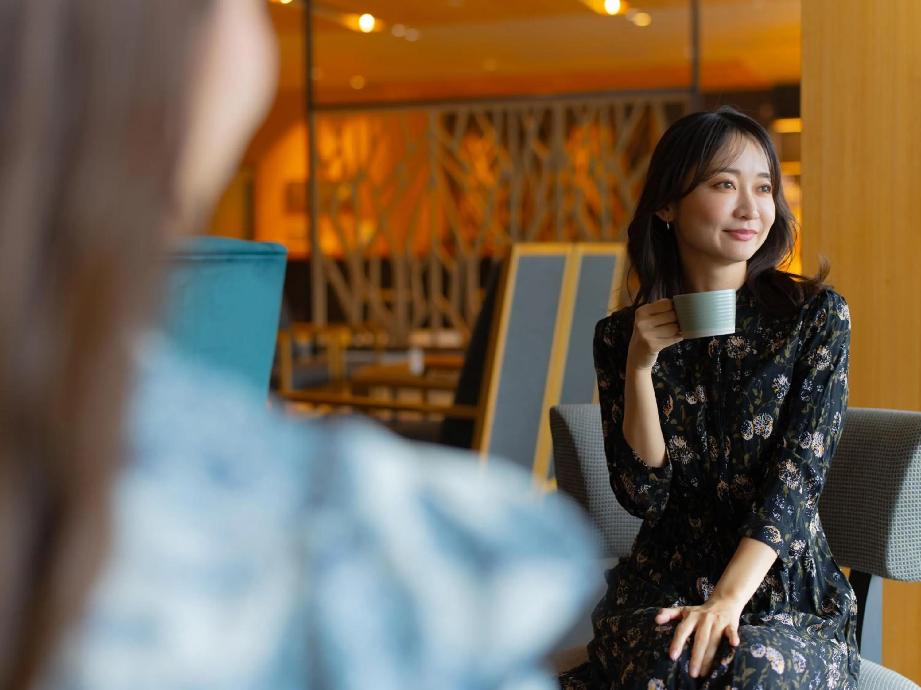 Lounge or bar in Kumano-bettei Nakanoshima