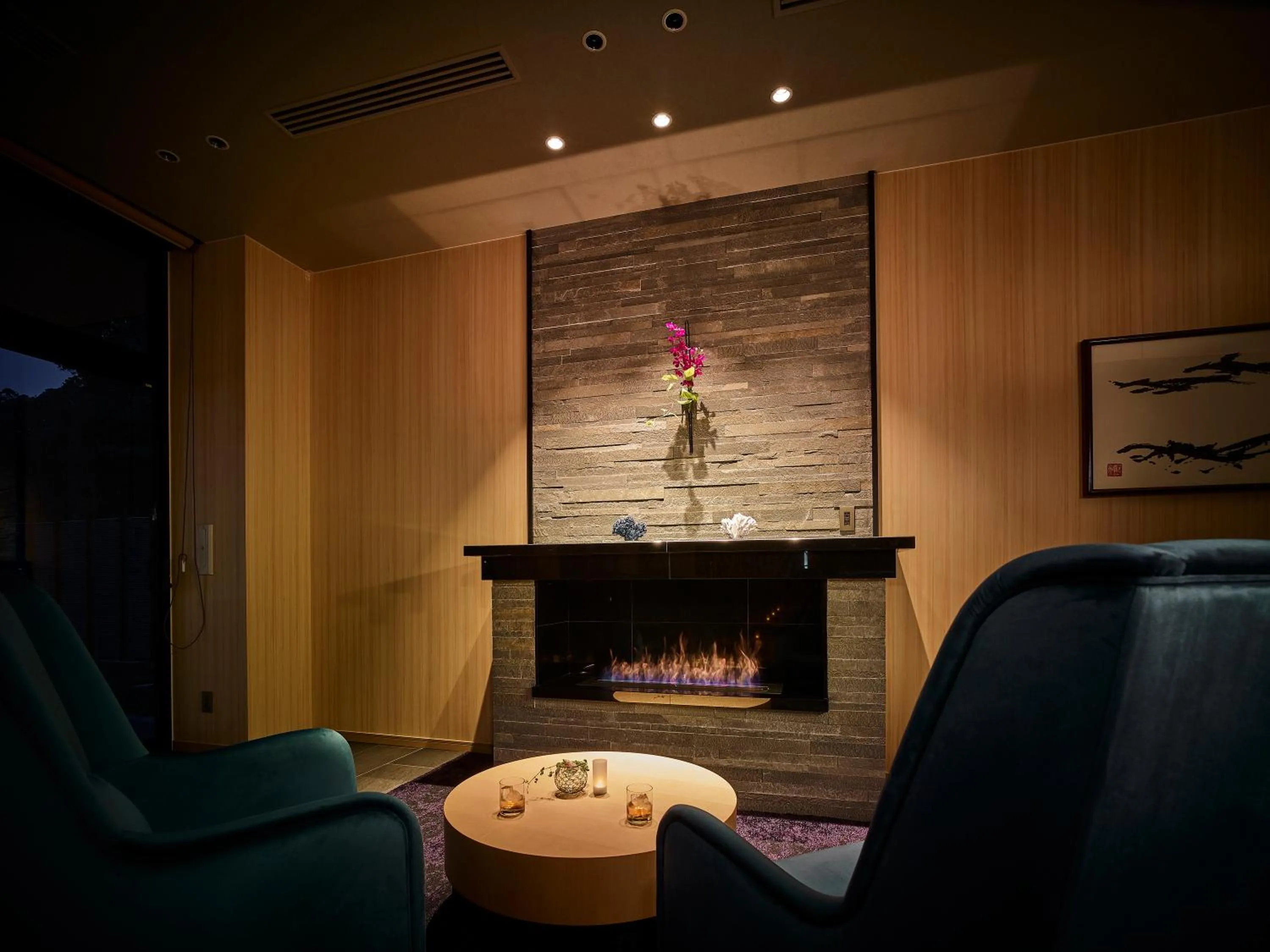 Lounge or bar in Kumano-bettei Nakanoshima