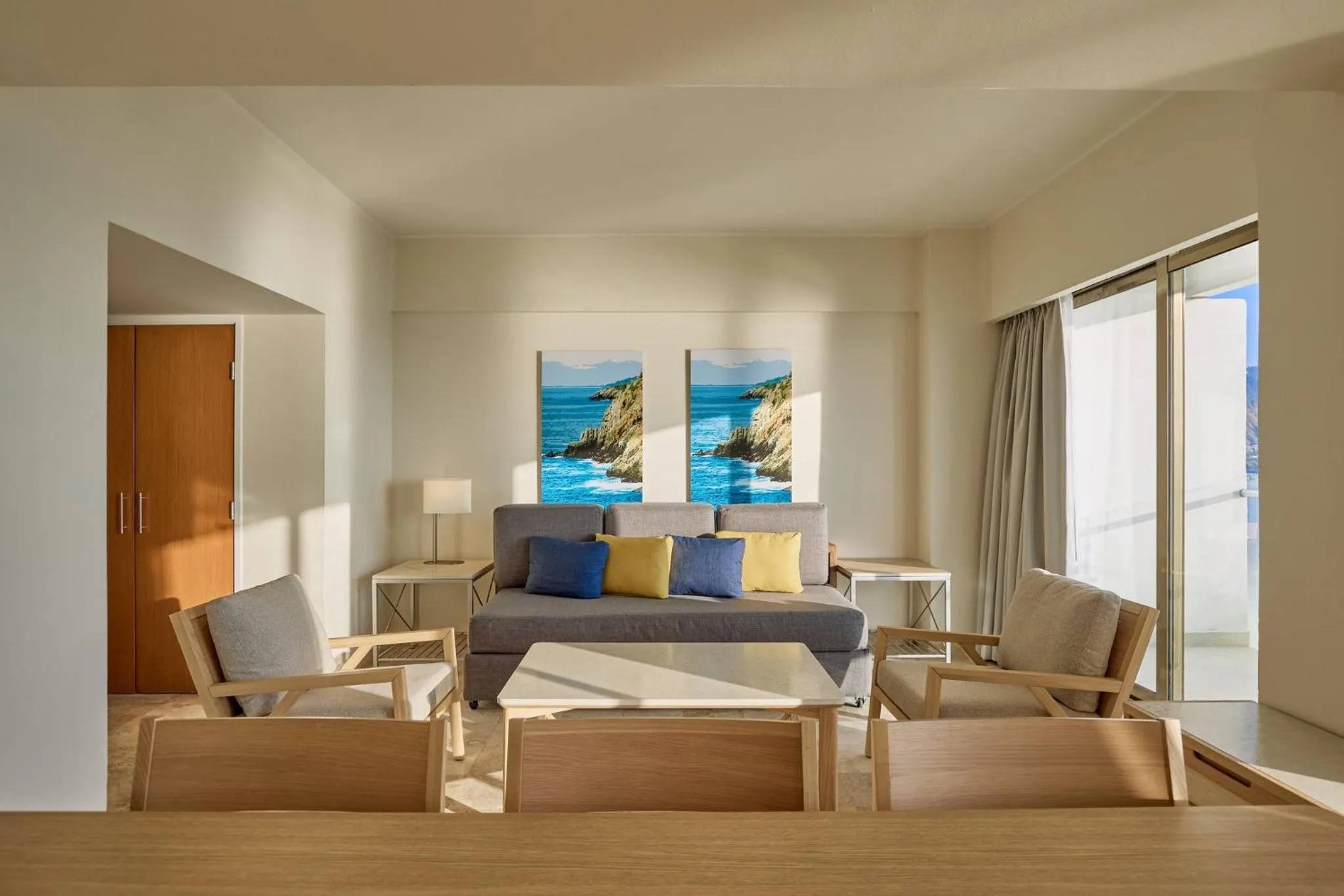 Living room in Fiesta Americana Acapulco Villas