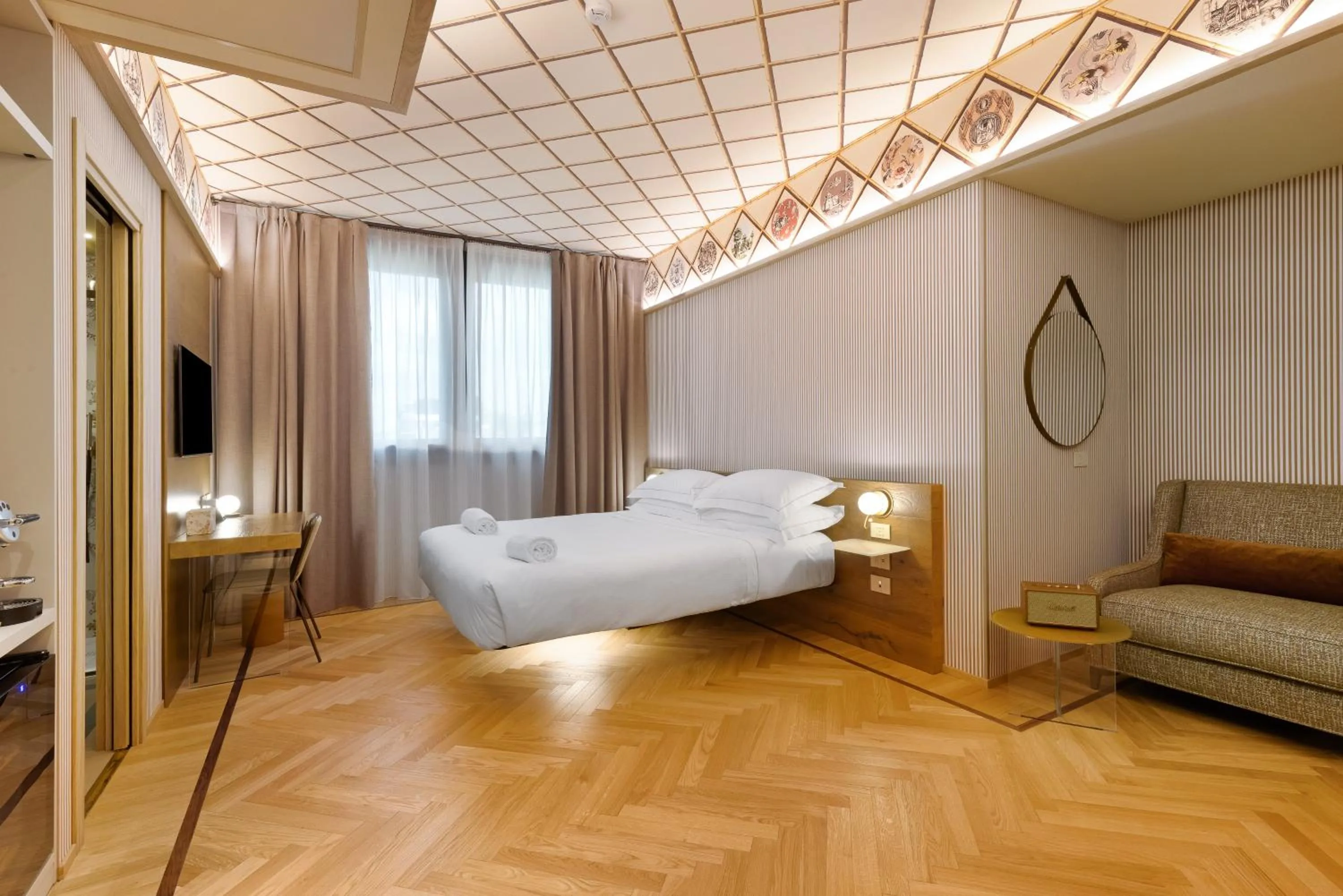 Bedroom, Bed in QC Room Milano Porta Romana