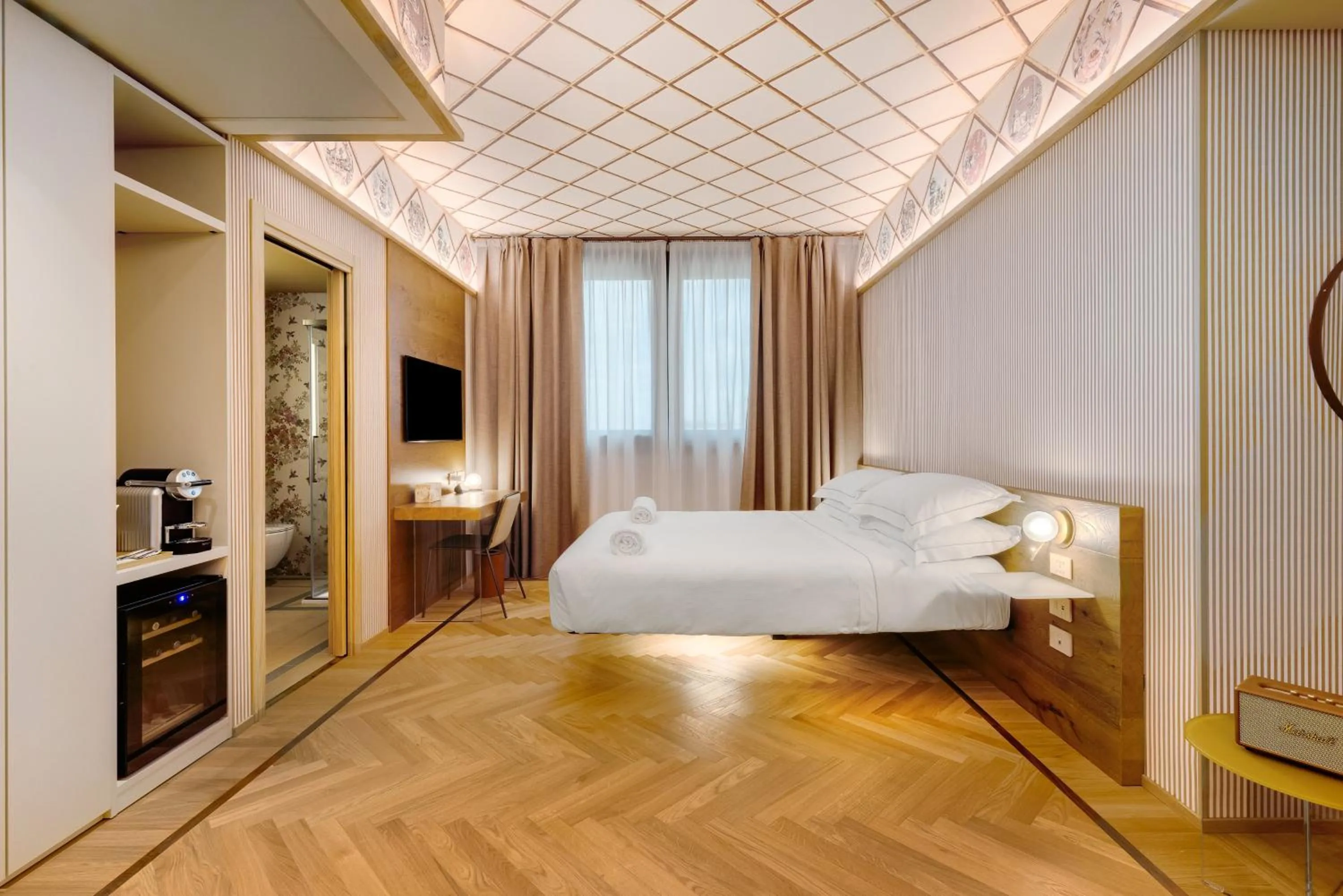 Bedroom, Bed in QC Room Milano Porta Romana