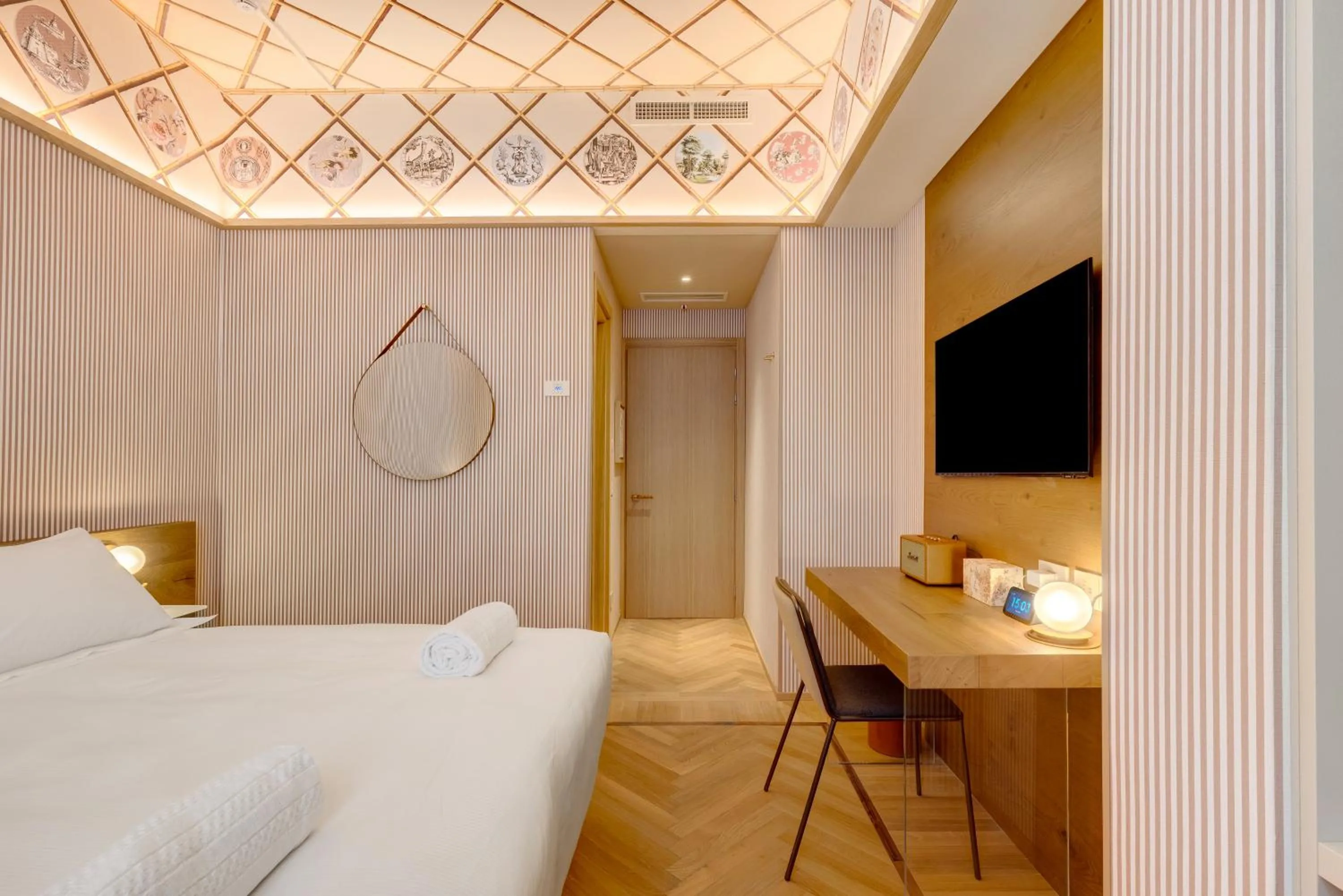 Bedroom, Bed in QC Room Milano Porta Romana