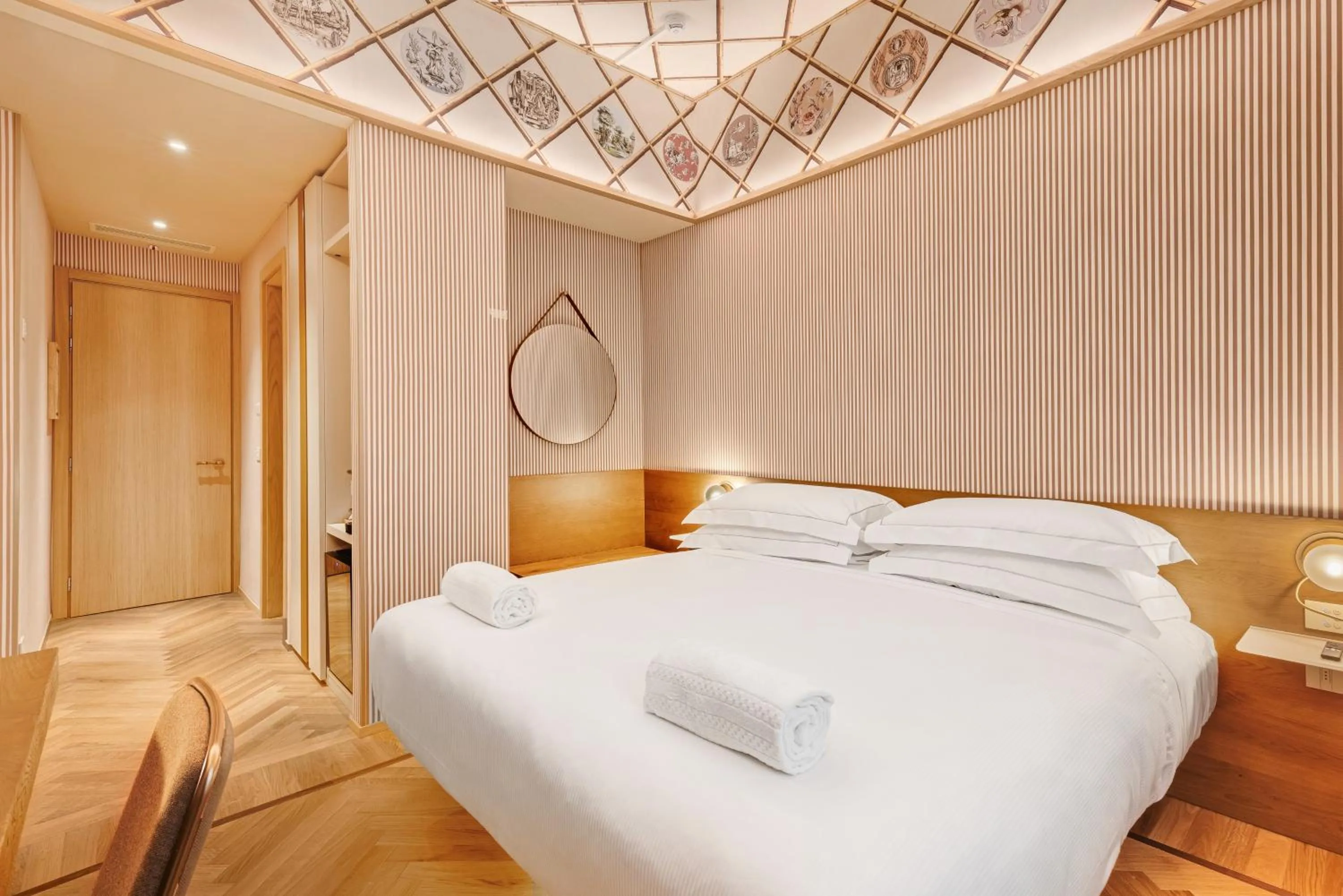 Bedroom, Bed in QC Room Milano Porta Romana