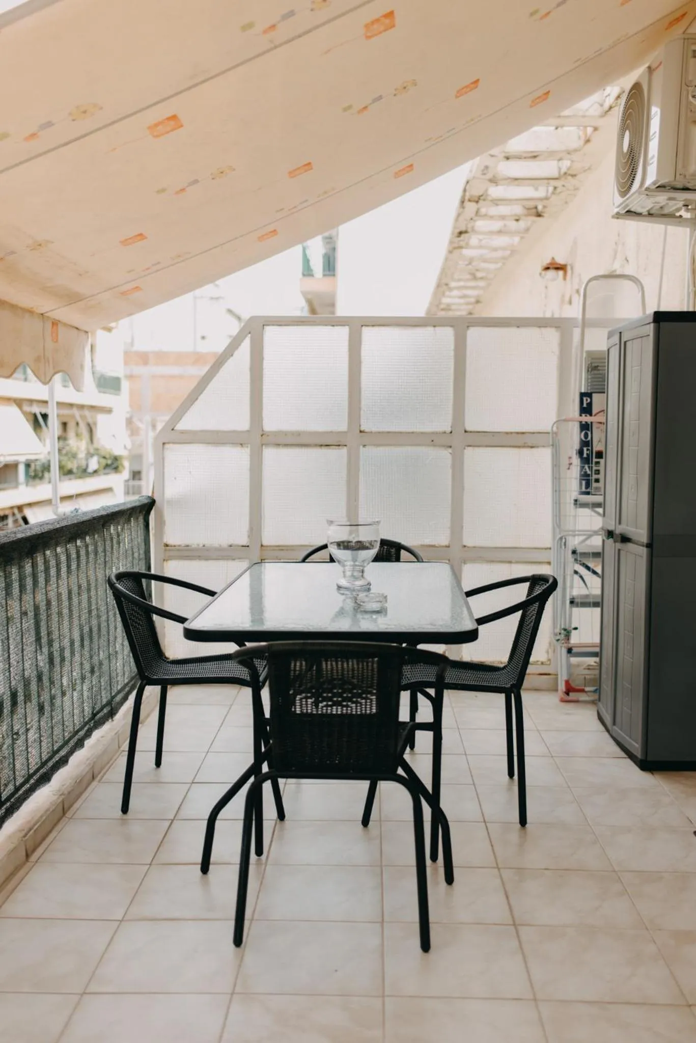 Balcony/Terrace in BEST HOUSE, DECK APRTM., OLD PORT OF PATRAS