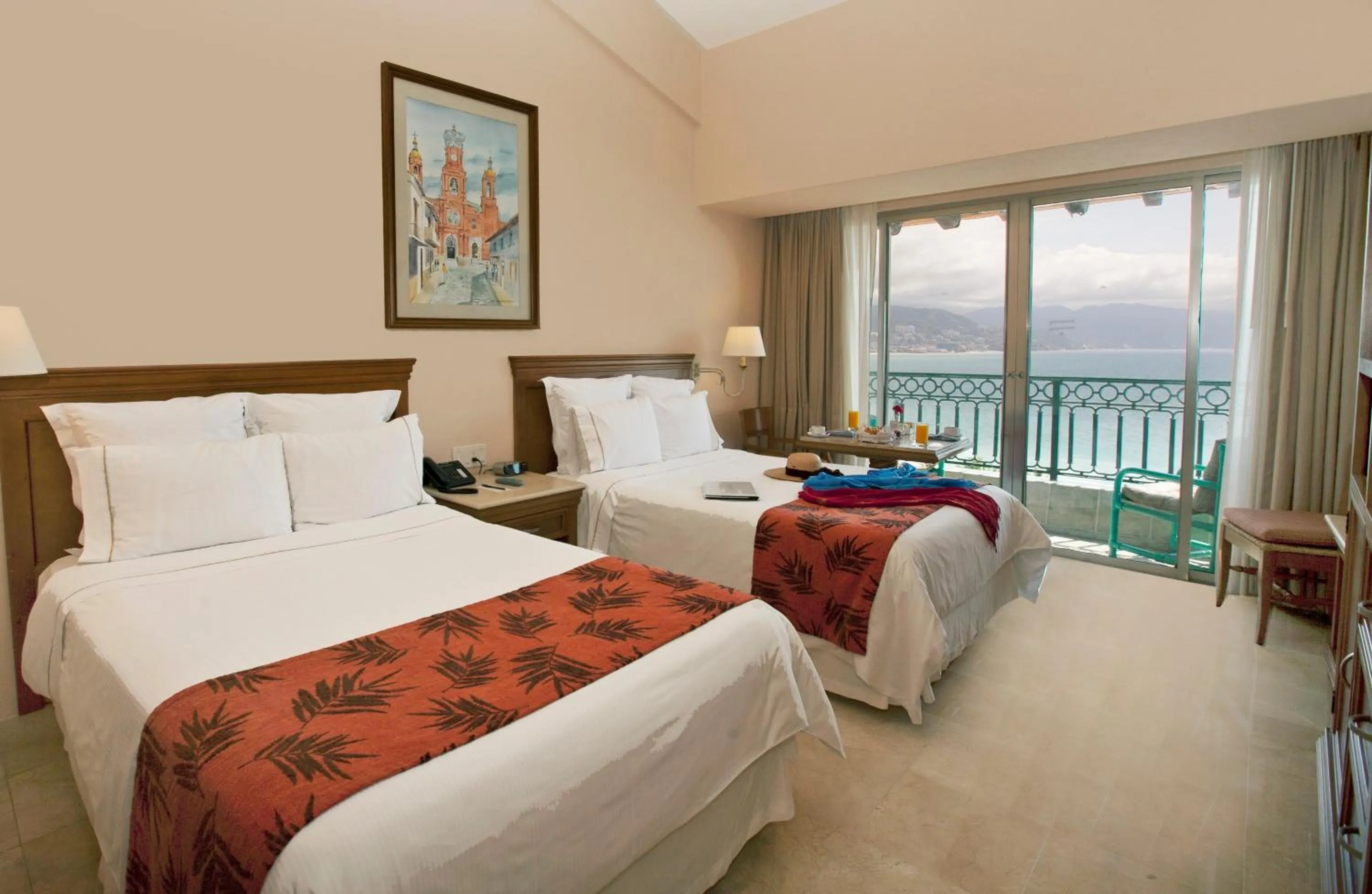 Photo of the whole room, Bed in Fiesta Americana Puerto Vallarta All Inclusive & Spa