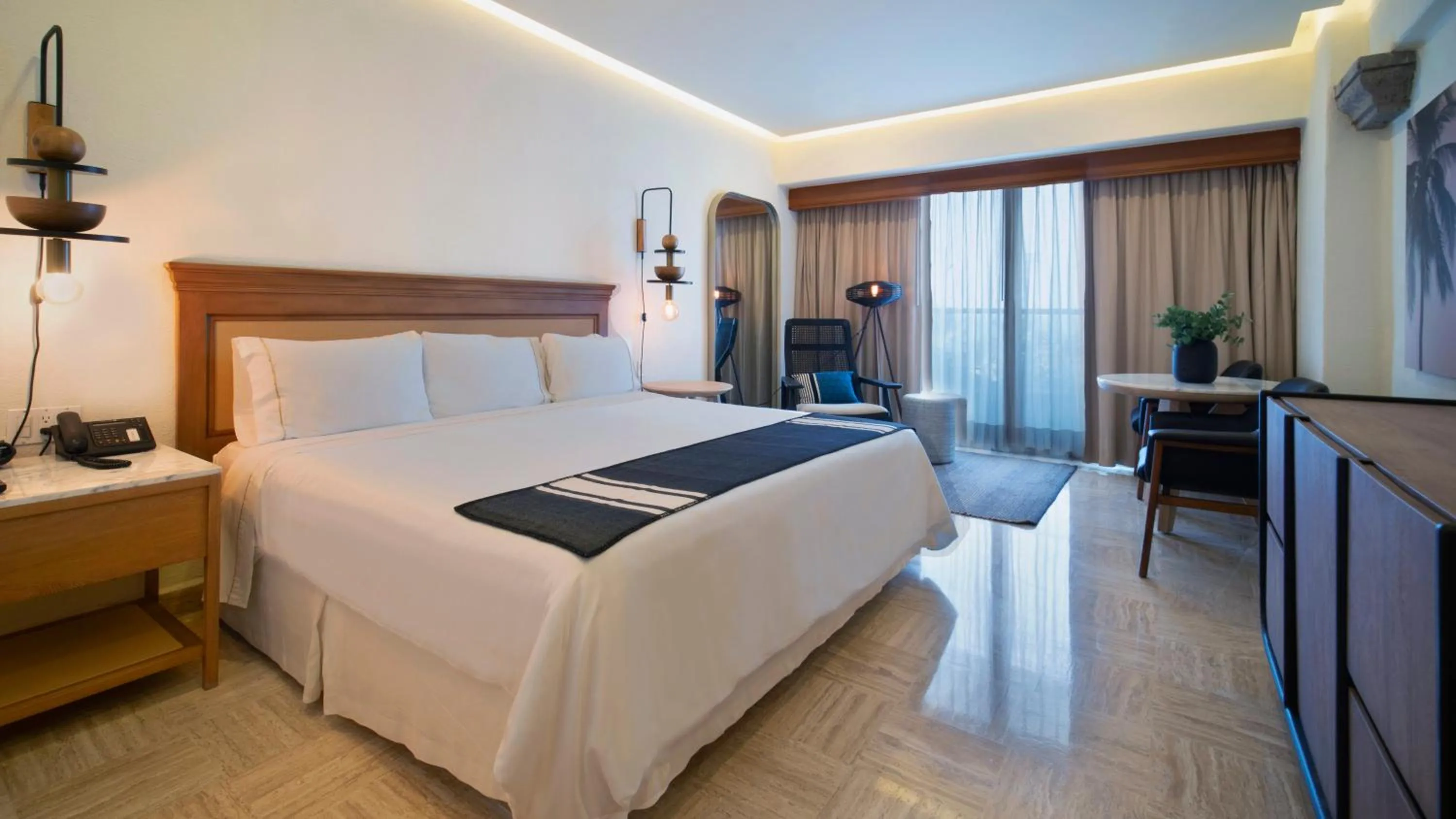 Bedroom, Bed in Fiesta Americana Puerto Vallarta All Inclusive & Spa