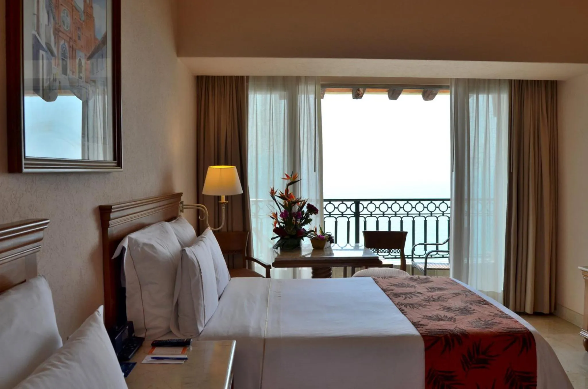 Photo of the whole room, Bed in Fiesta Americana Puerto Vallarta All Inclusive & Spa