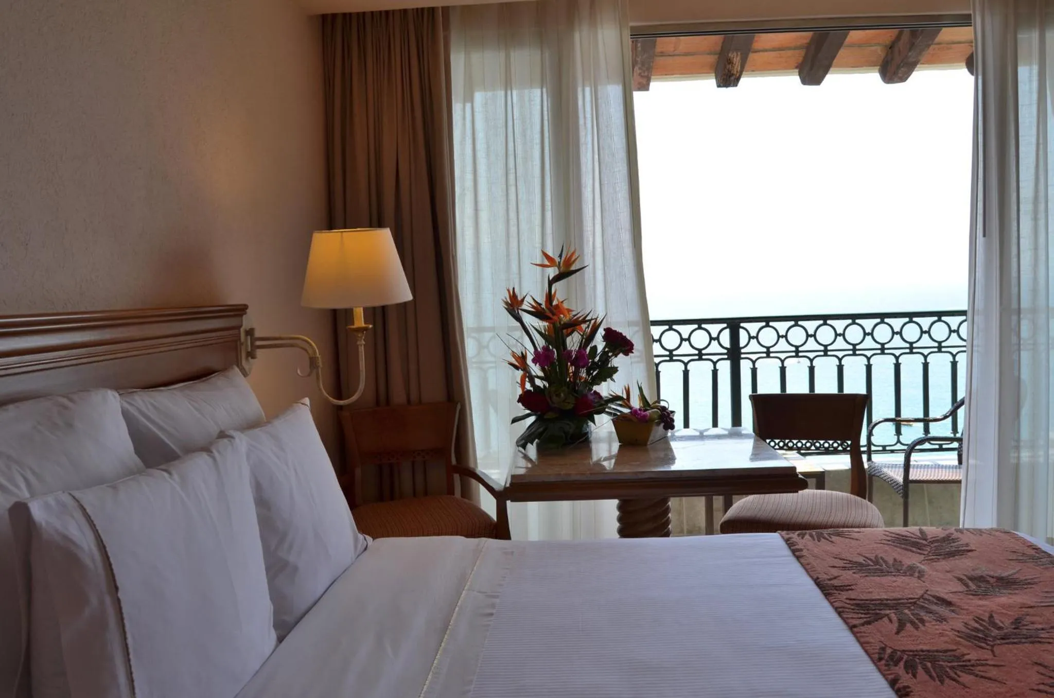Photo of the whole room, Bed in Fiesta Americana Puerto Vallarta All Inclusive & Spa