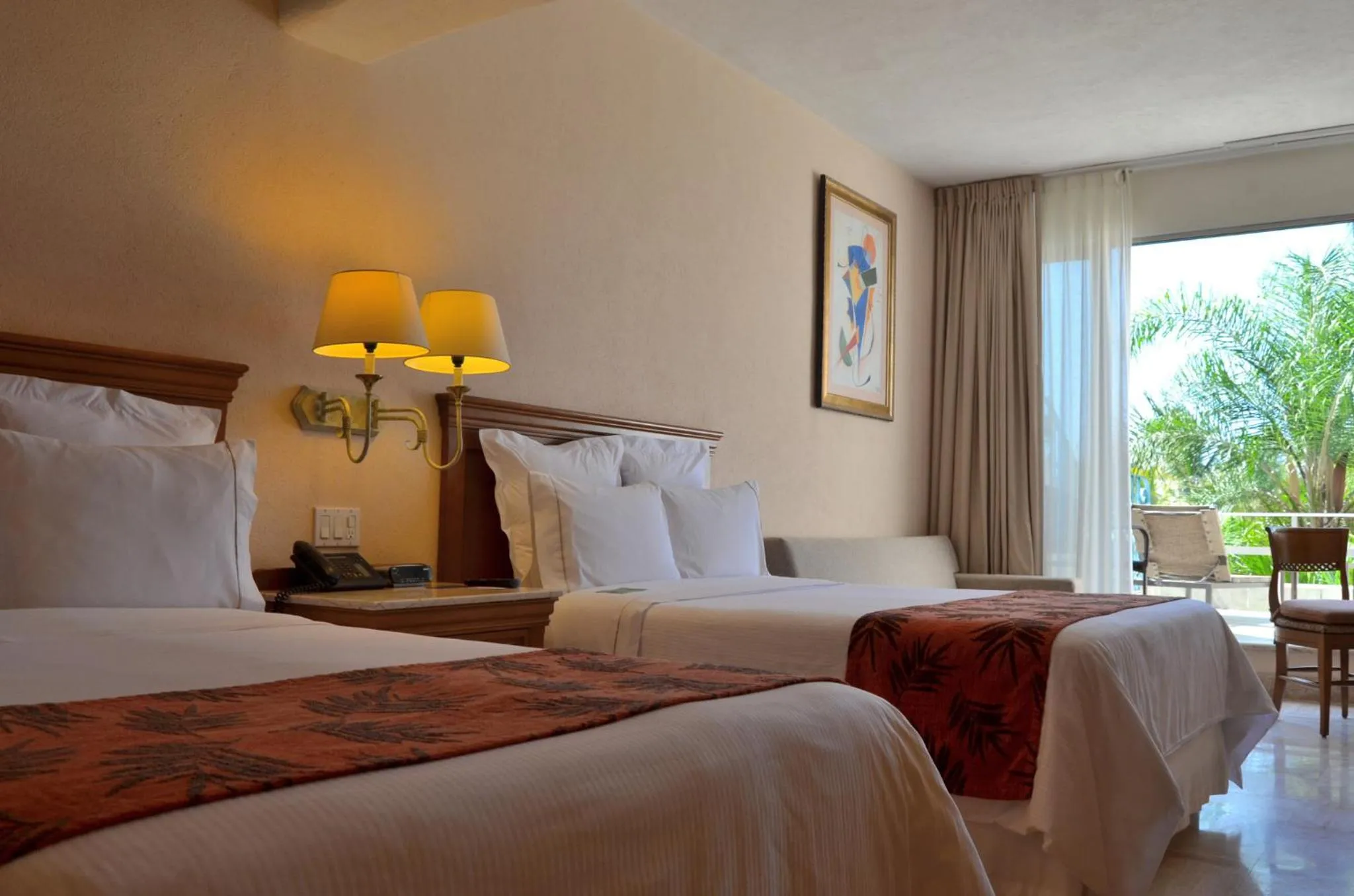 Photo of the whole room, Bed in Fiesta Americana Puerto Vallarta All Inclusive & Spa