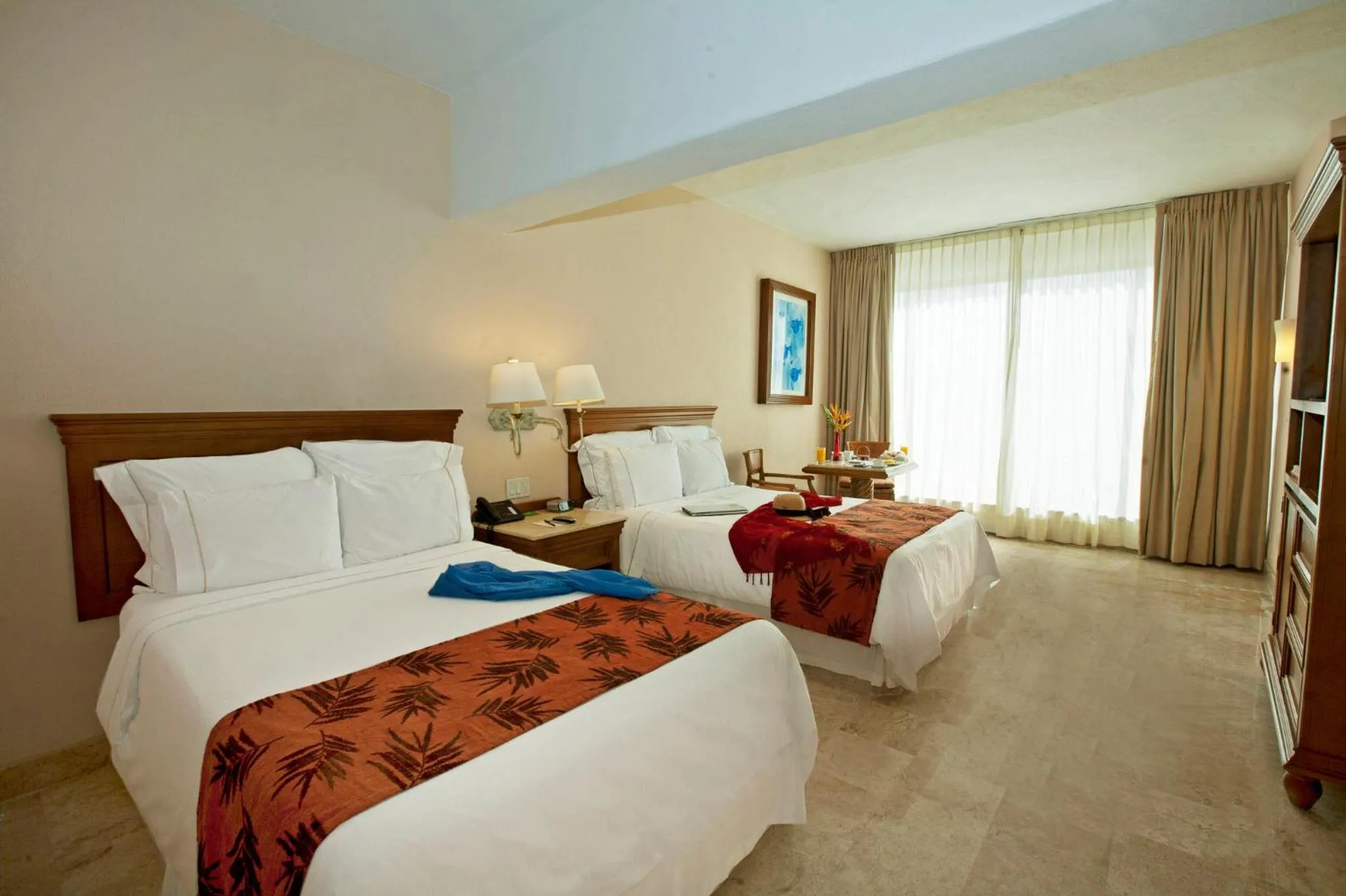Photo of the whole room, Bed in Fiesta Americana Puerto Vallarta All Inclusive & Spa
