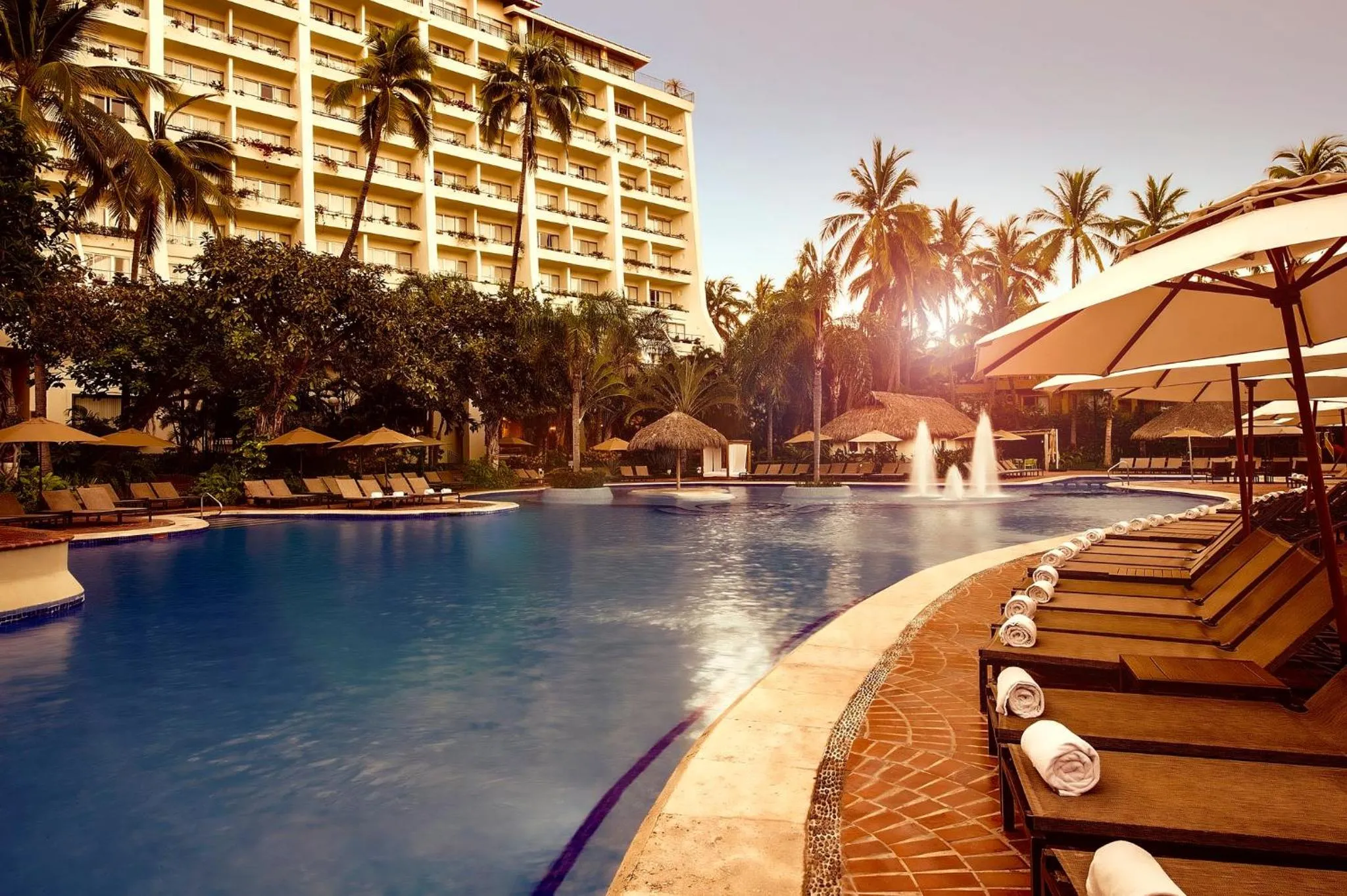 Swimming pool in Fiesta Americana Puerto Vallarta All Inclusive & Spa