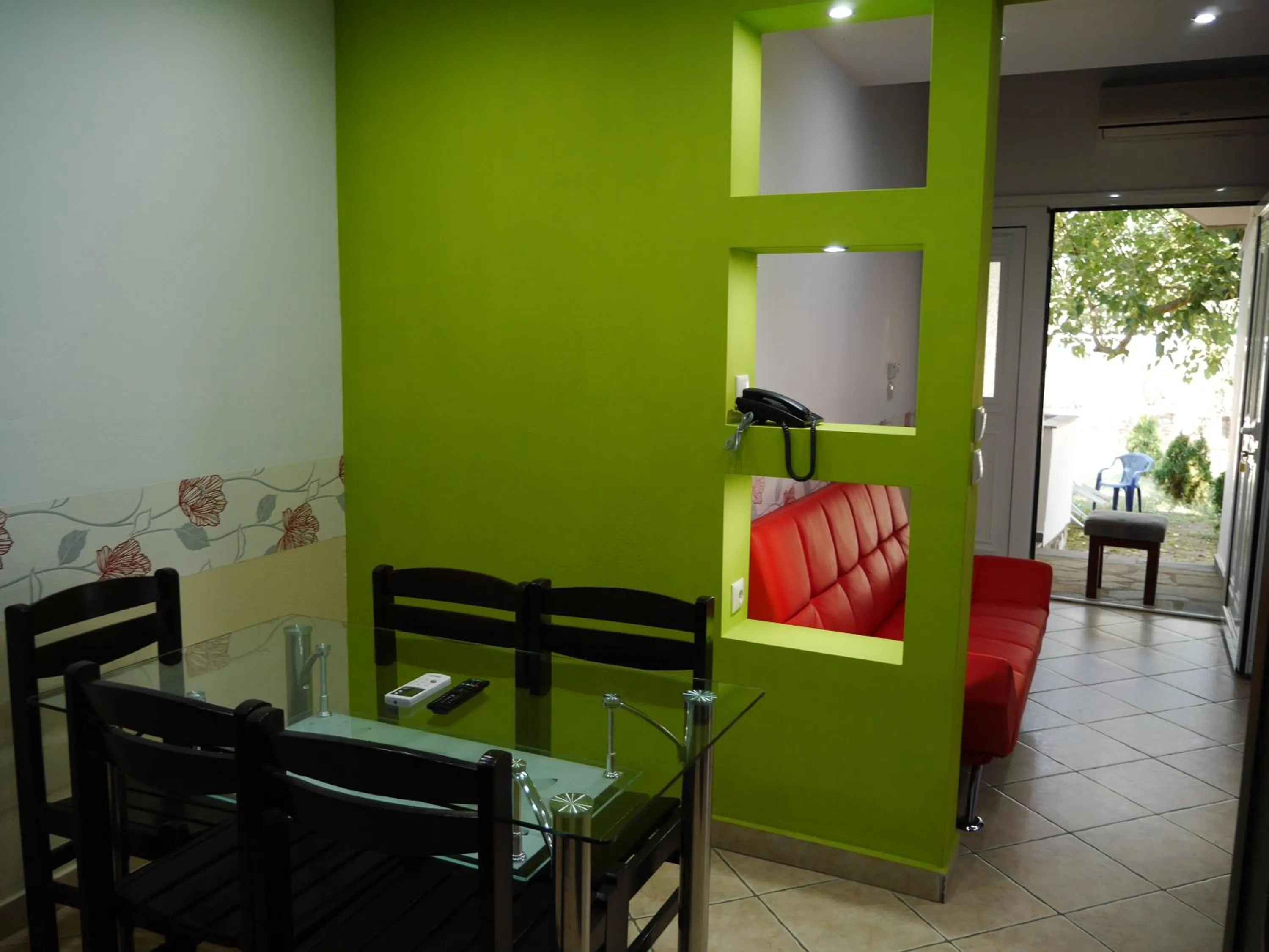 Seating area in Blue Sky Villas