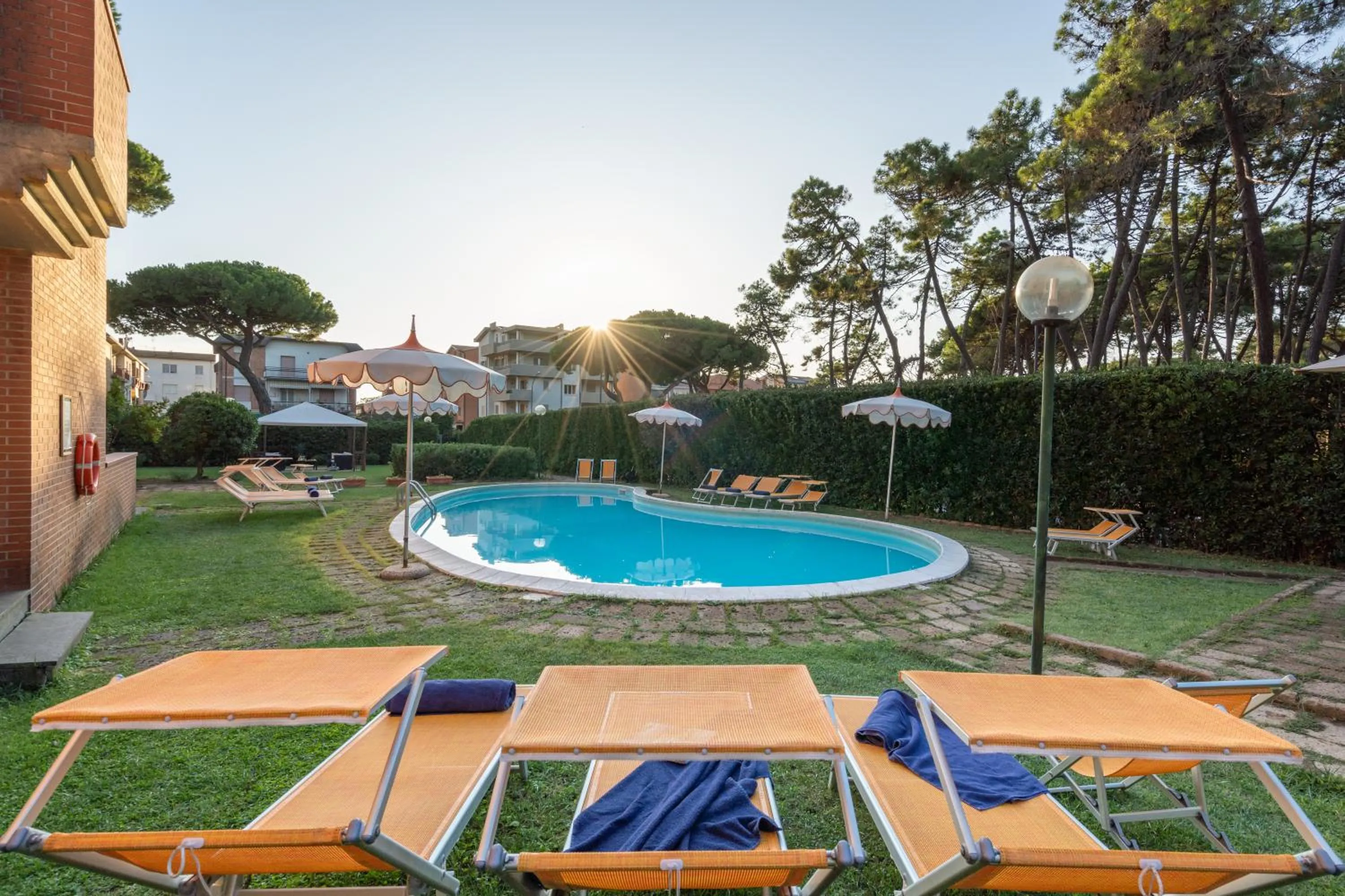 Swimming pool in Ricci Hotel - Marina di Grosseto