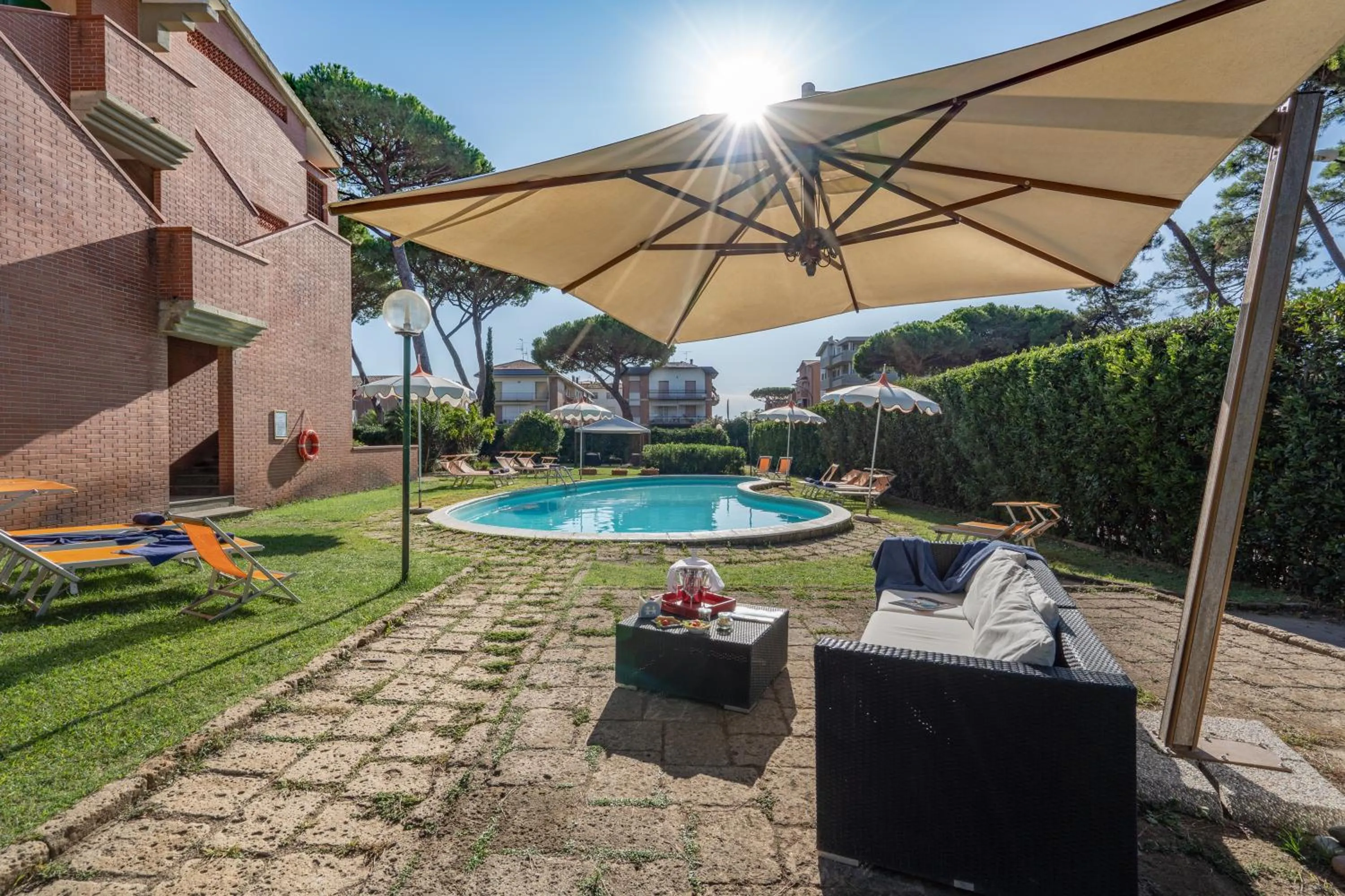 Swimming pool in Ricci Hotel - Marina di Grosseto