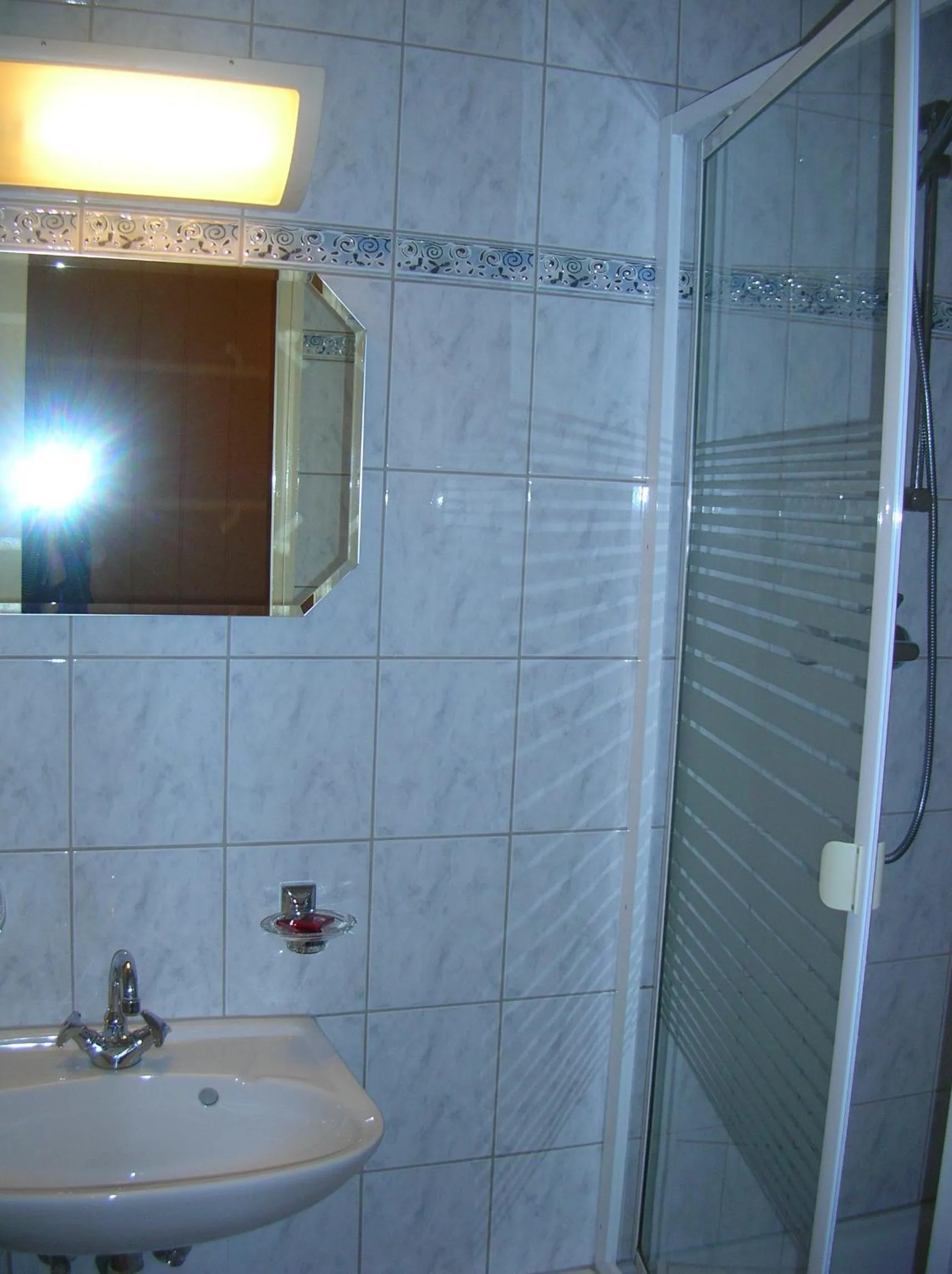 Bathroom in Hotel-Restaurant du Windstein