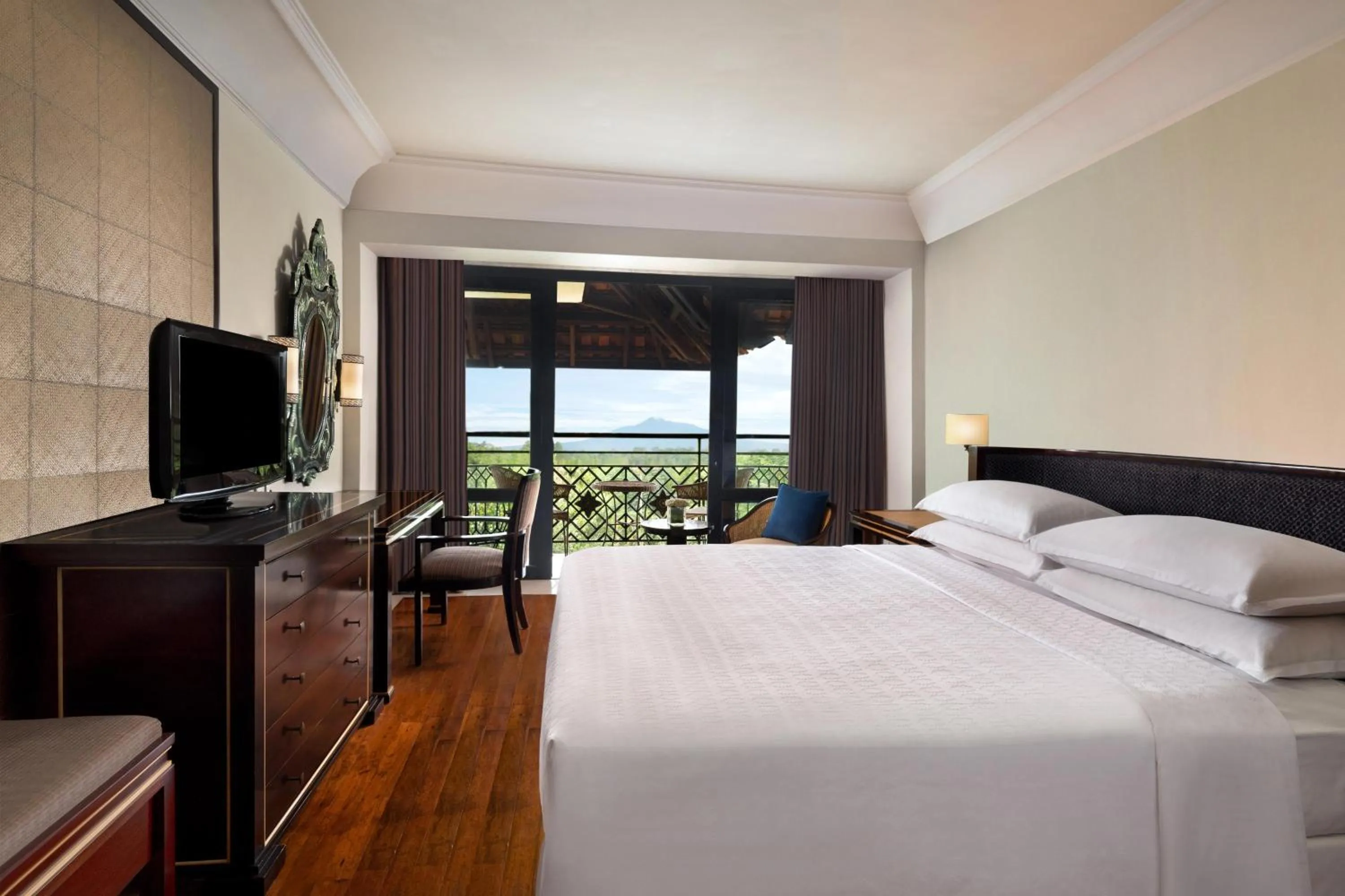 Bedroom, Bed in Mustika Yogyakarta Resort and Spa