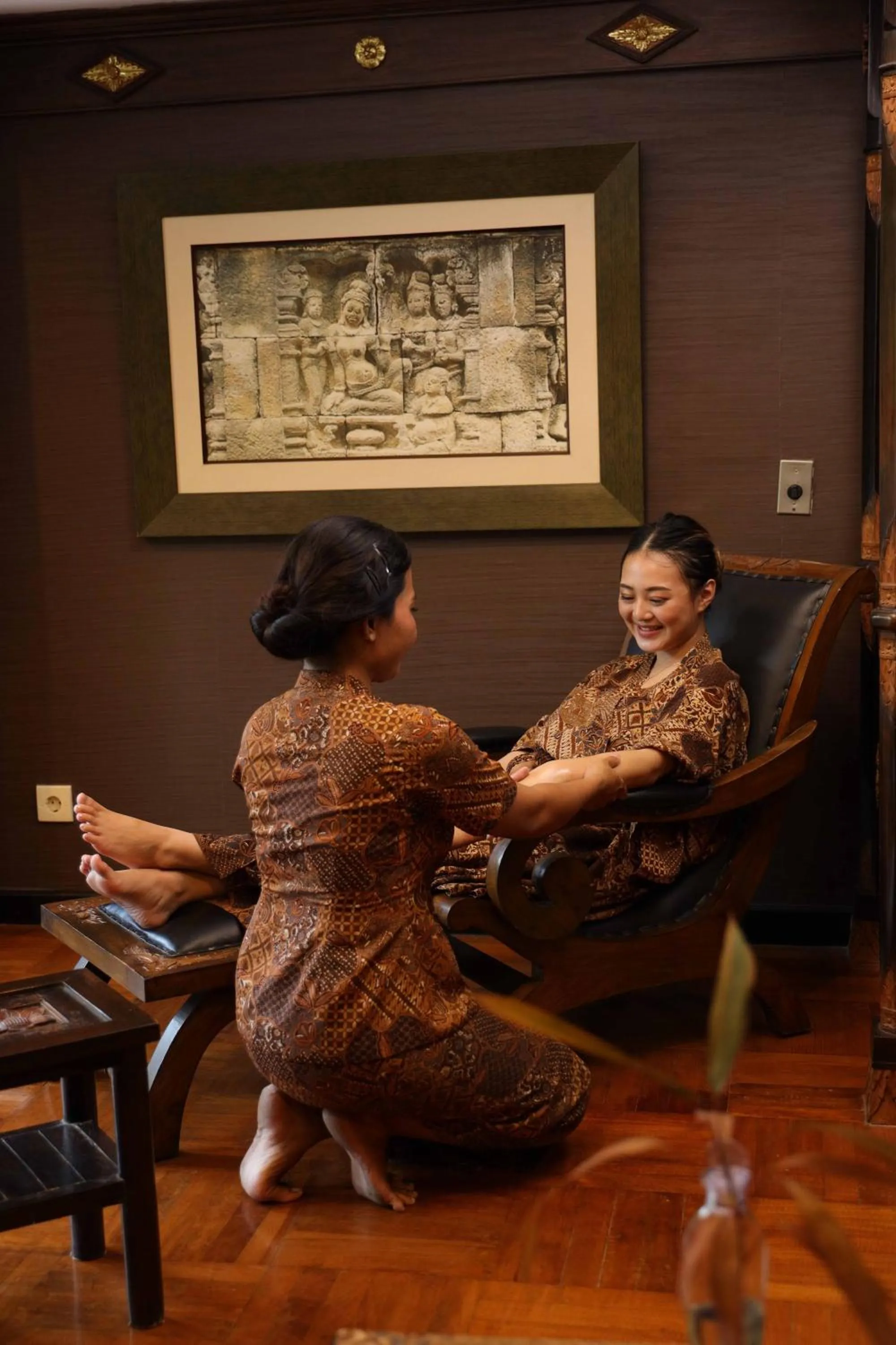 Spa and wellness centre/facilities in Mustika Yogyakarta Resort and Spa