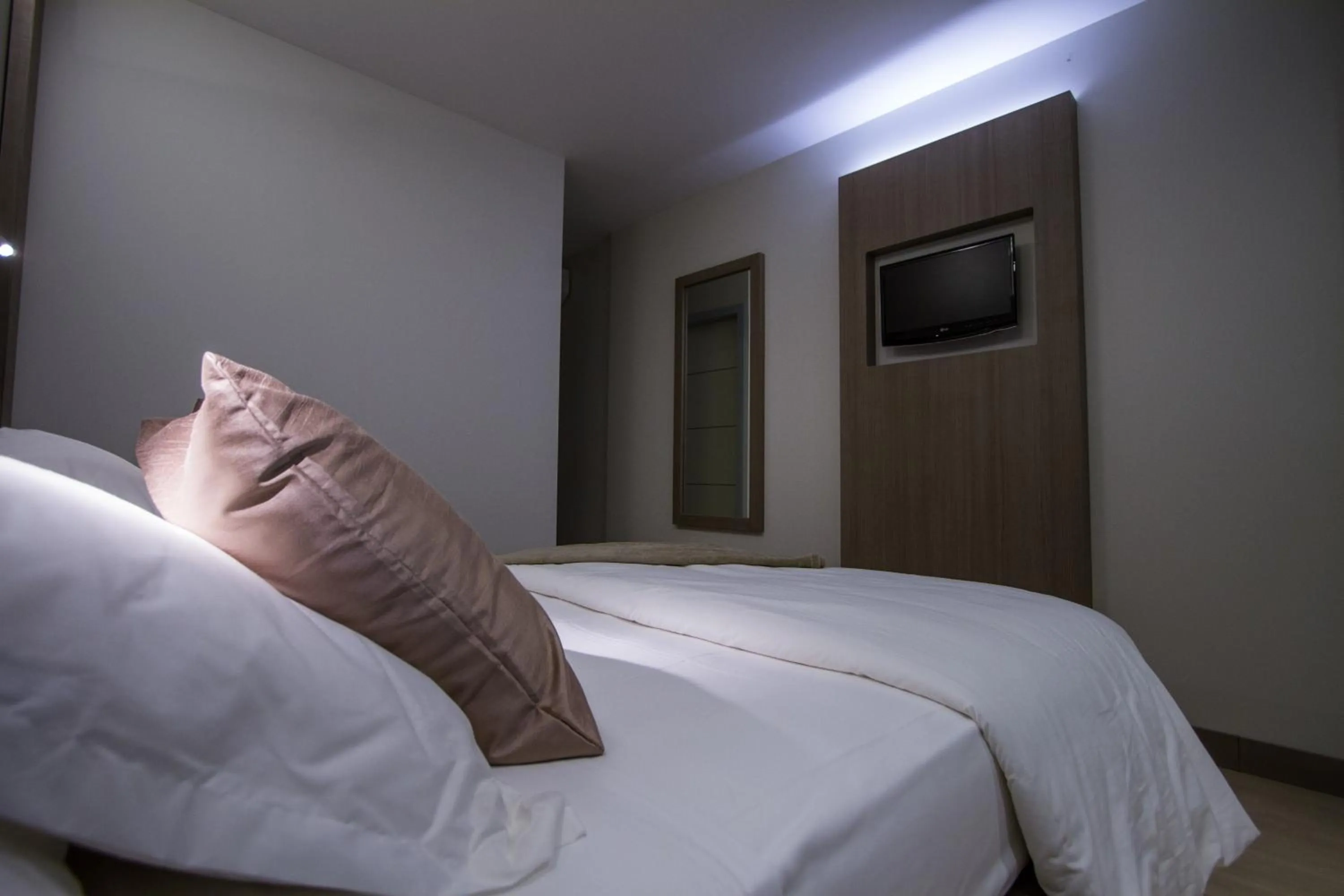 Bed in Hotel La Santa