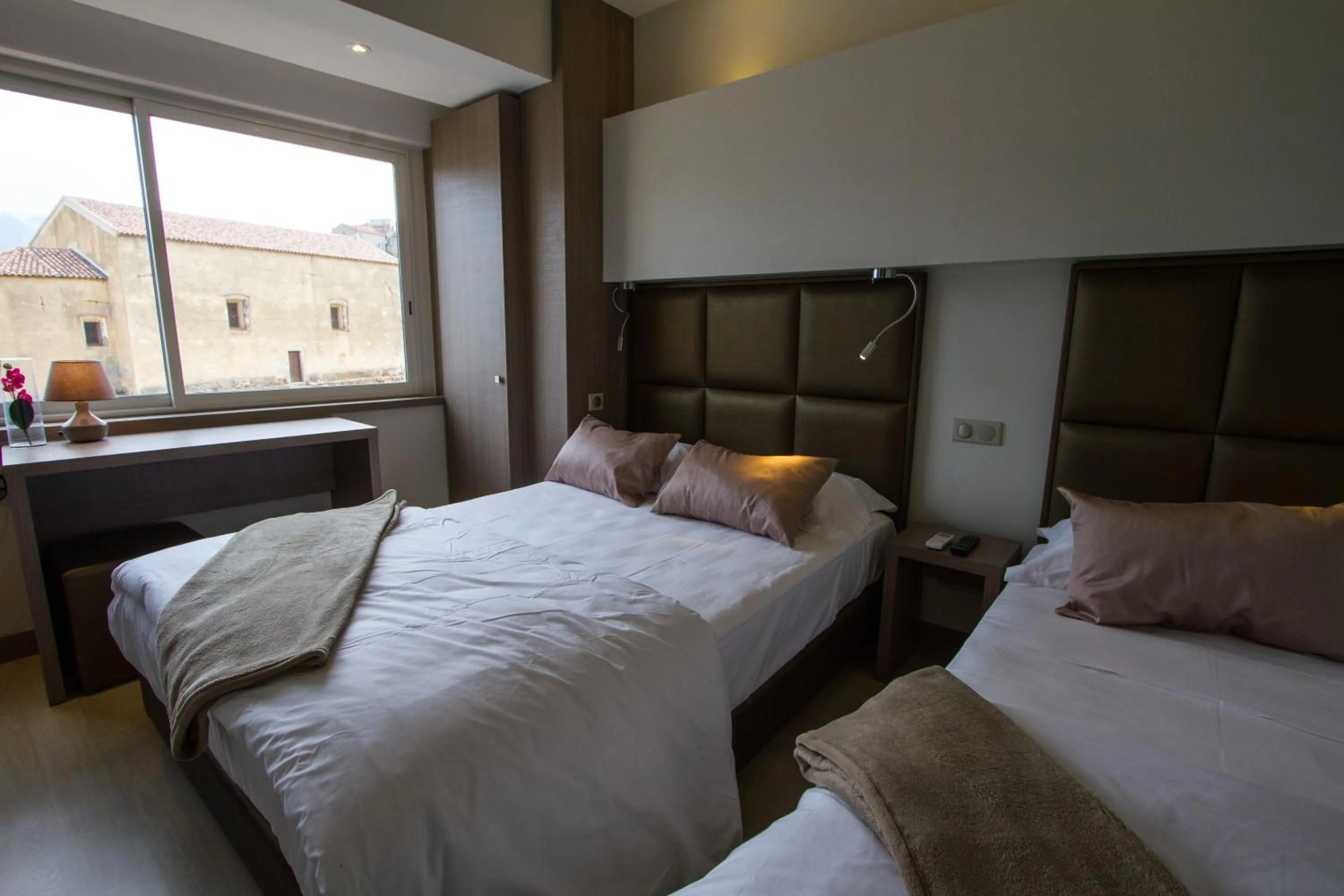 Decorative detail, Bed in Hotel La Santa