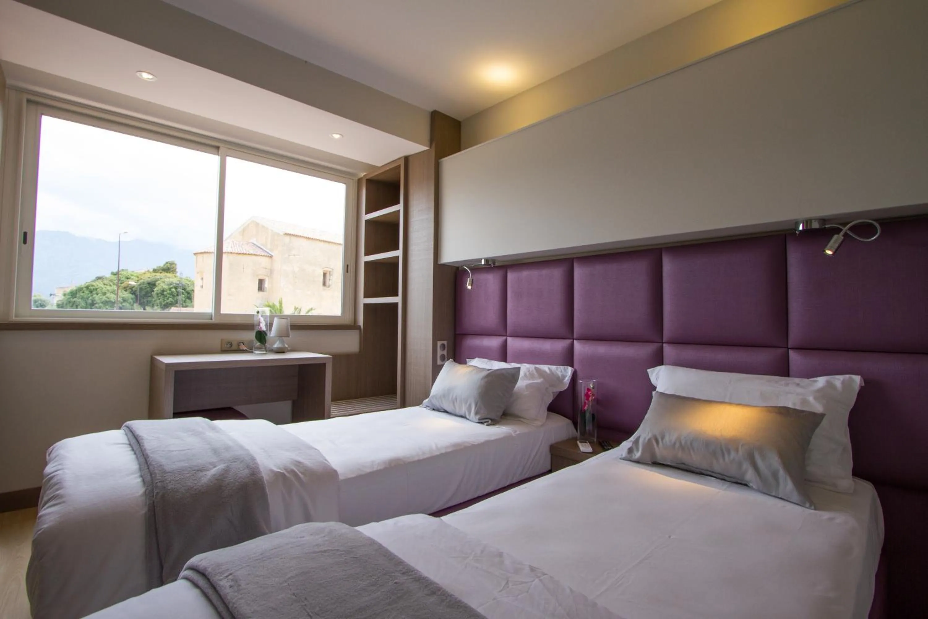 Bed in Hotel La Santa