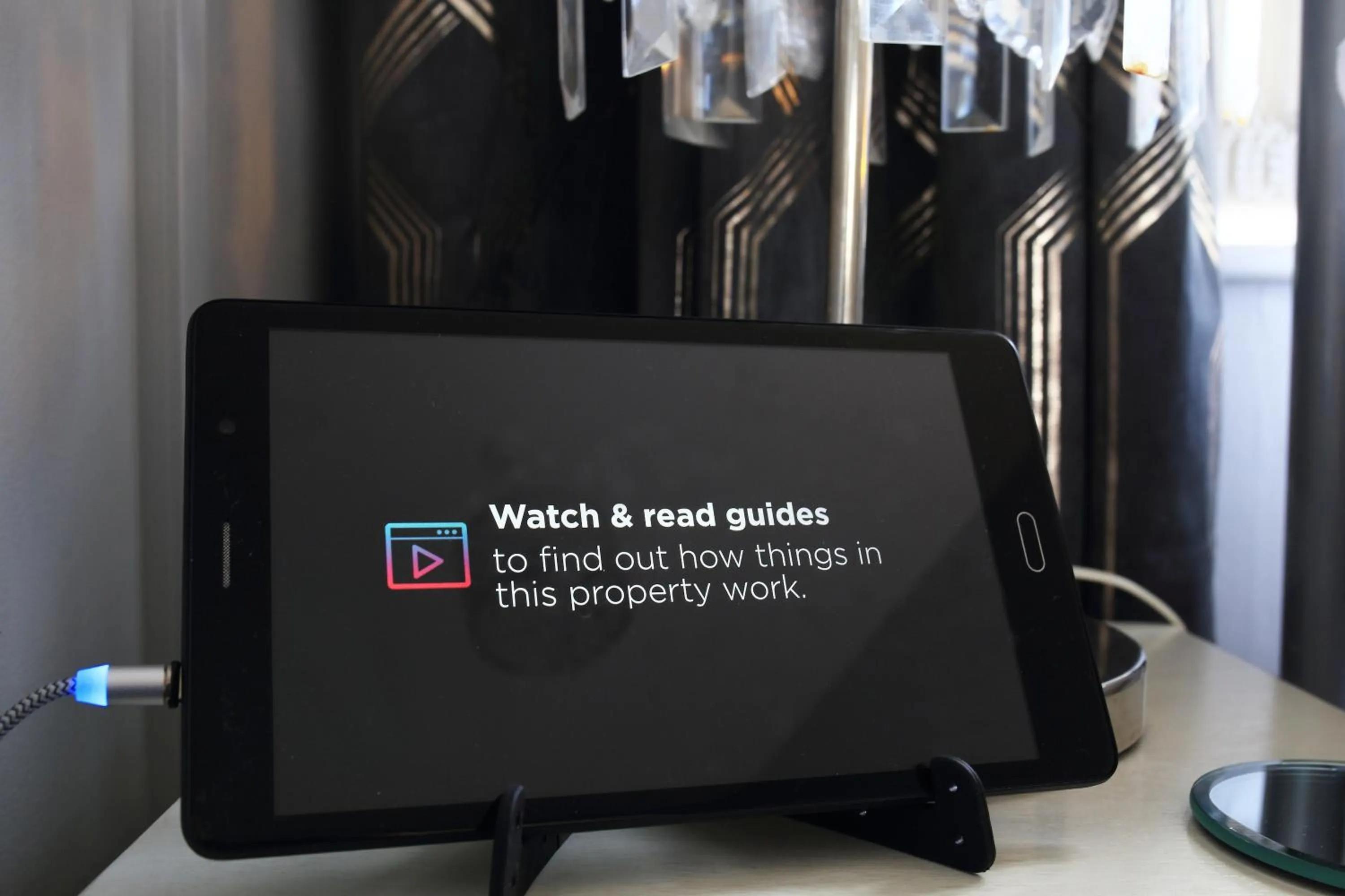 TV and multimedia in Elagh View Bed & Breakfast