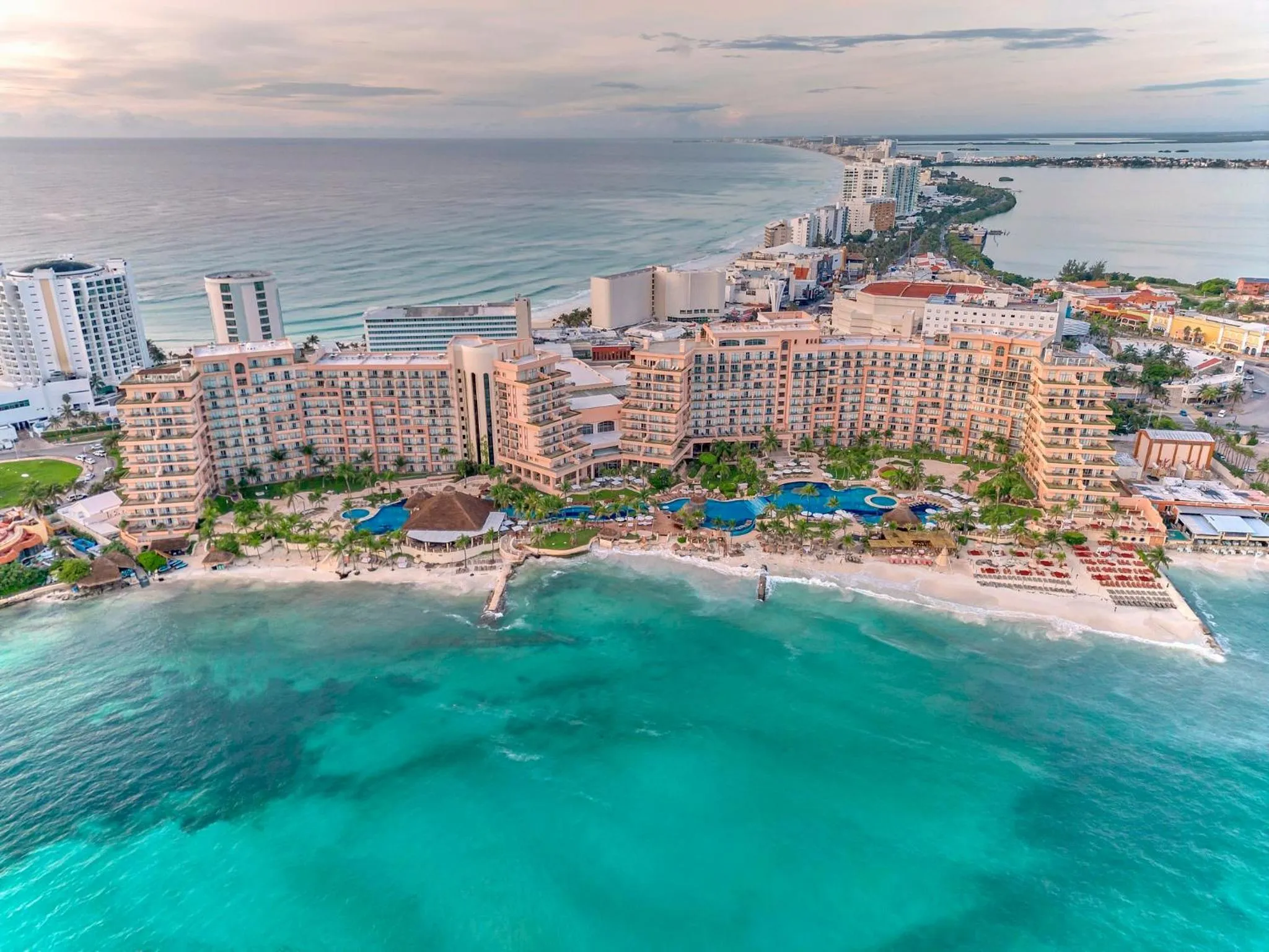 Bird's eye view in Grand Fiesta Americana Coral Beach Cancun - All Inclusive