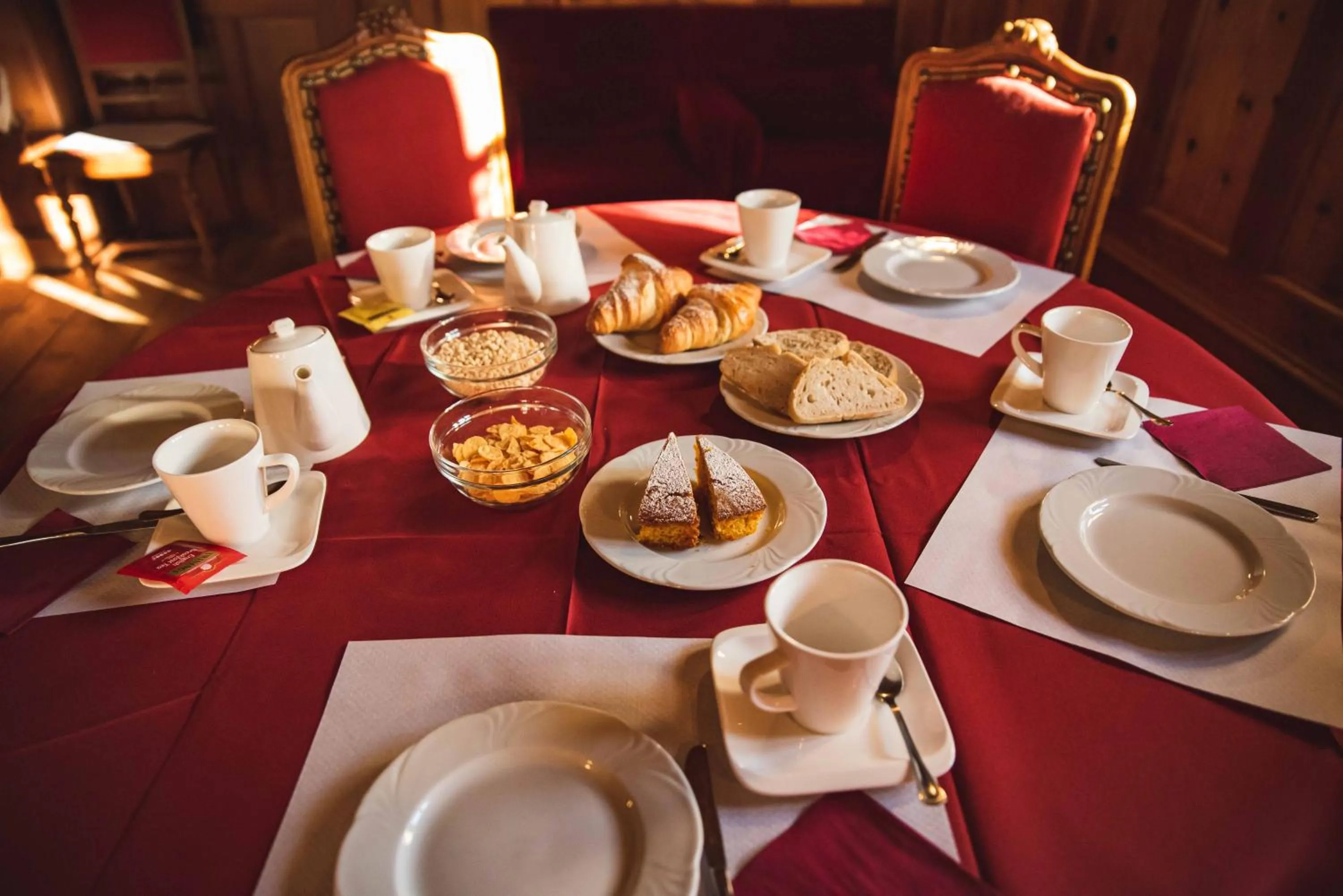 Food in Hotel La Villa della Regina