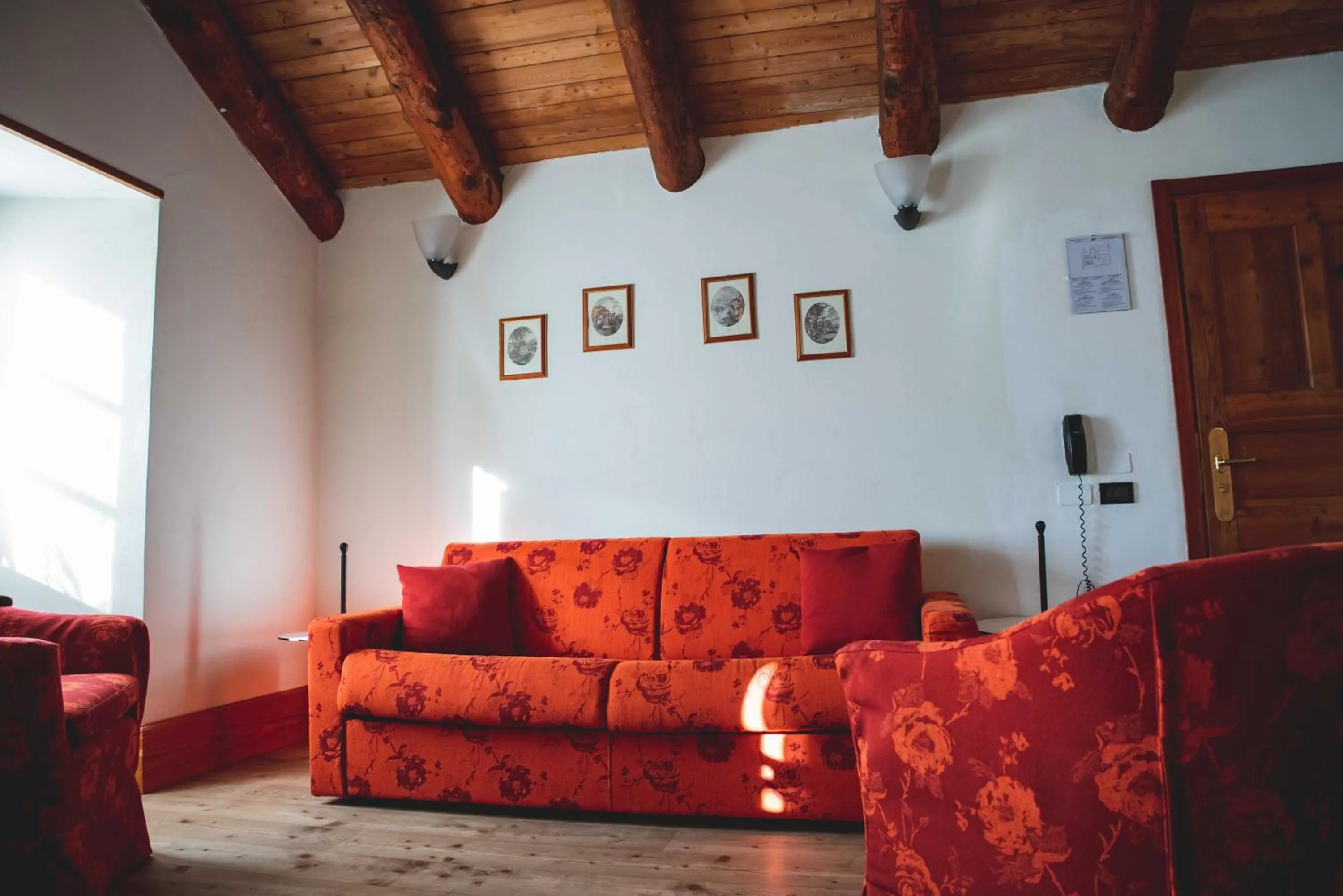 Living room in Hotel La Villa della Regina