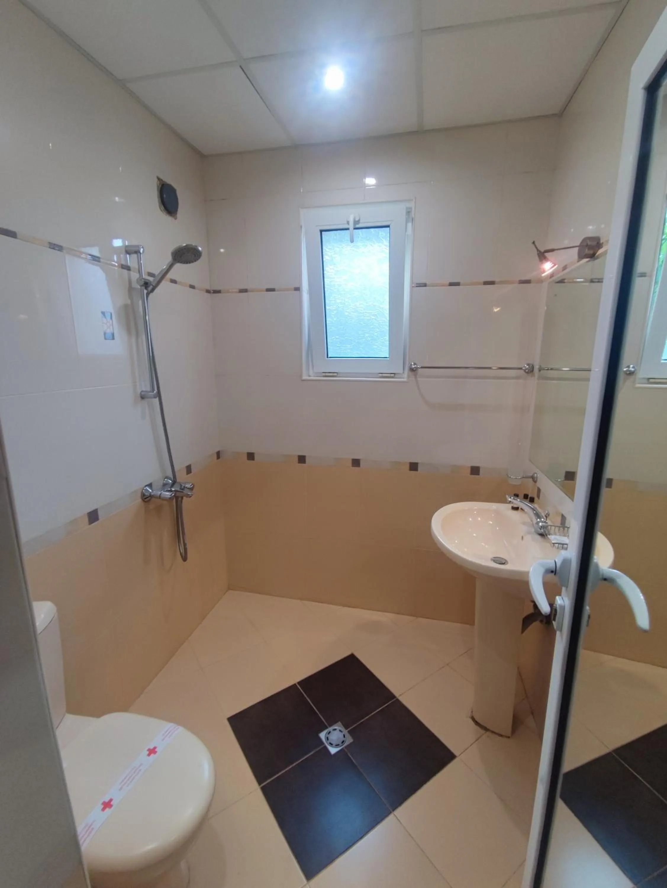 Shower in Hotel Avis